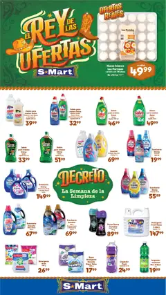 Vista previa de S-Mart folleto Ofertas de feria Monterrey, nuevo folleto de la tienda, válido en México a partir del 31/07/2026