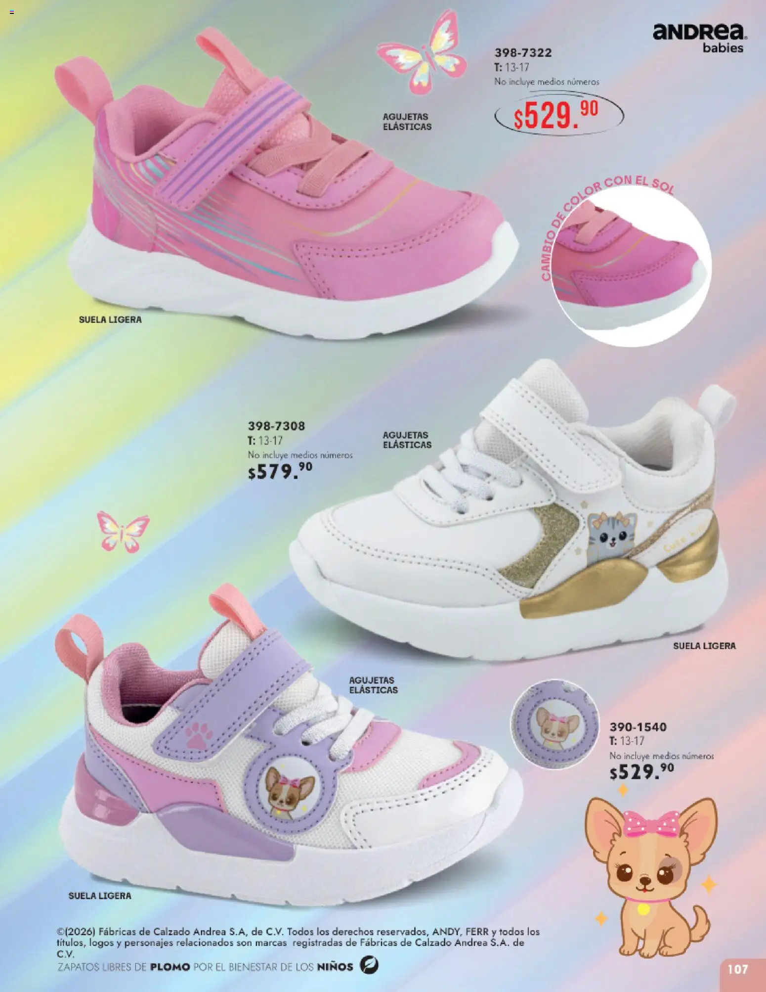 Nuevas ofertas de Andrea válidas en toda la República Mexicana desde el 23/08/2026. ¡Encuentra las mejores ofertas en Andrea catálogo Infantil Baby! | Página: 25
