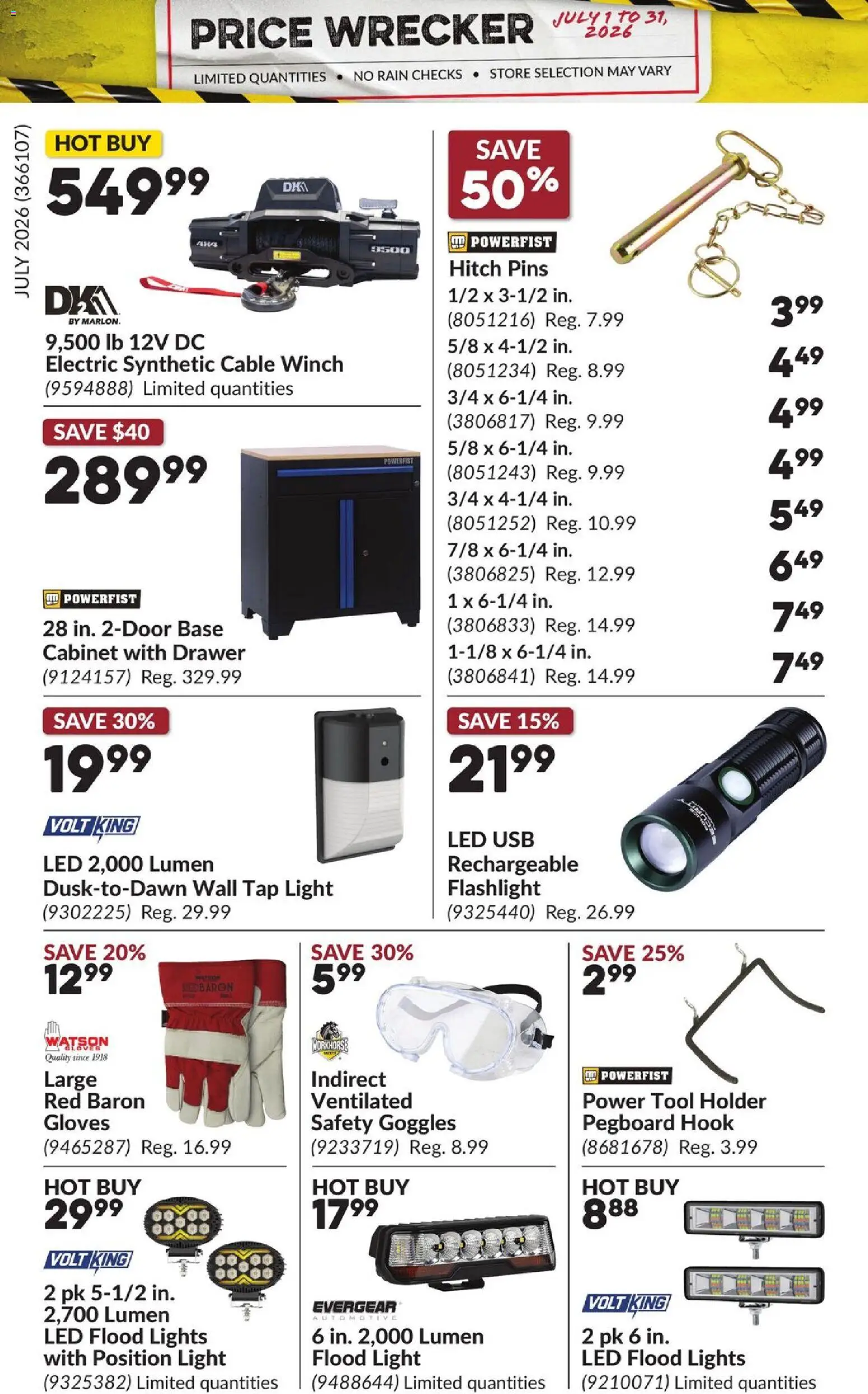 Princess Auto flyer valid from Jul 1, 2026 | Page: 26