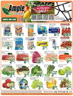 Preview of Ample Food Market weekly flyer Toronto York from shop Ample Food Market valid from Jul 10, 2026