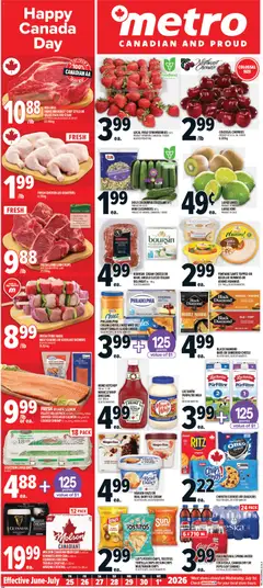 Preview of Metro weekly flyer - Alma from shop Metro valid from Jun 25, 2026