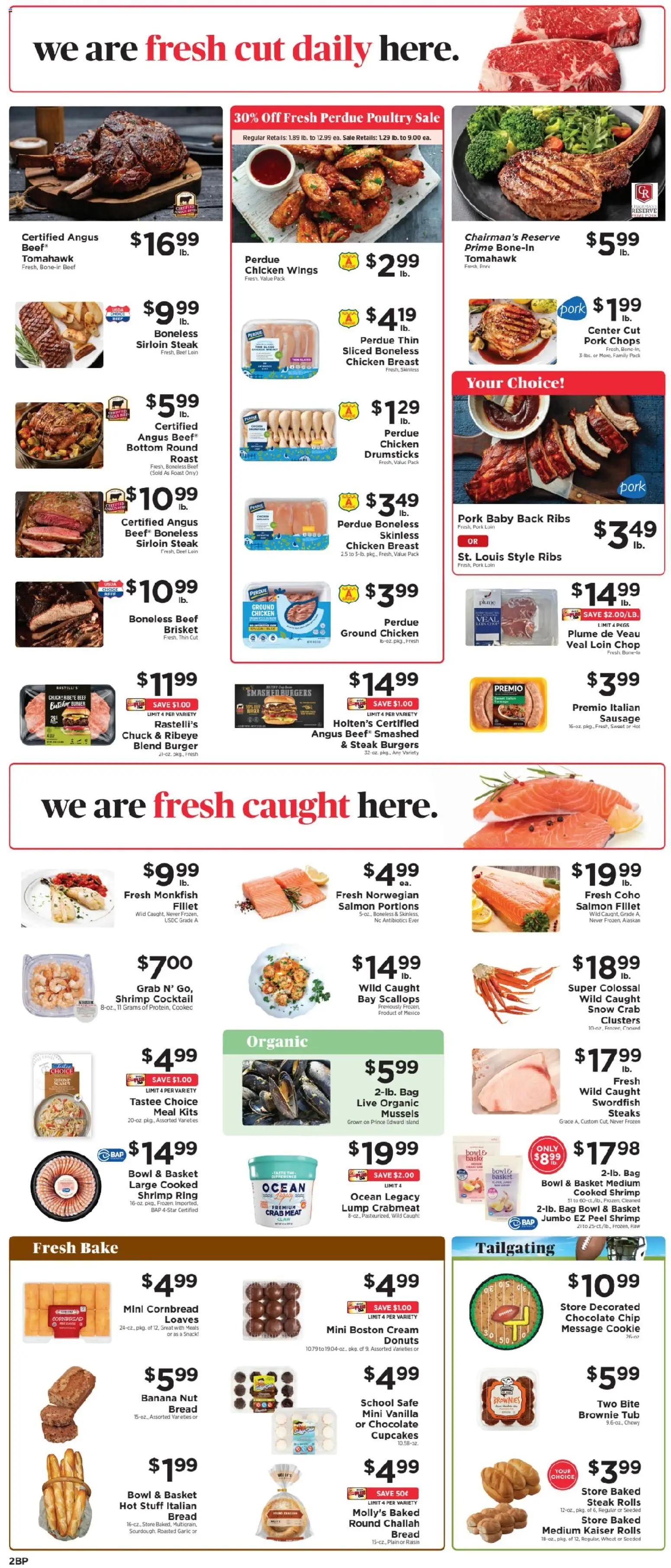 ShopRite Weekly Ad - valid from 09/06/2026 | Page: 4 | Products: Basket, Bread, Sausage, Chocolate Chip