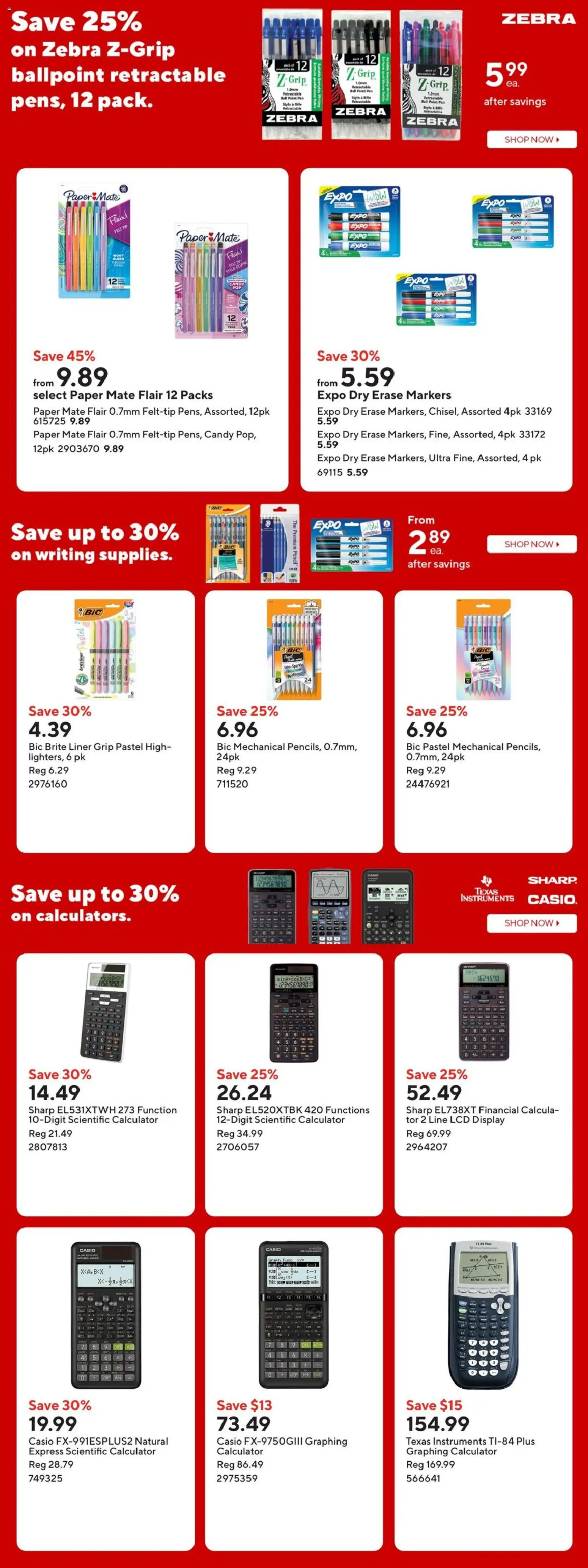 Staples flyer valid from Sep 11, 2026 | Page: 5 | Products: Monitor, PC, Video, Laptop