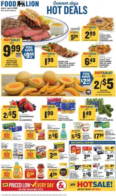 Preview of Food Lion weekly ads valid from 07/08/2026