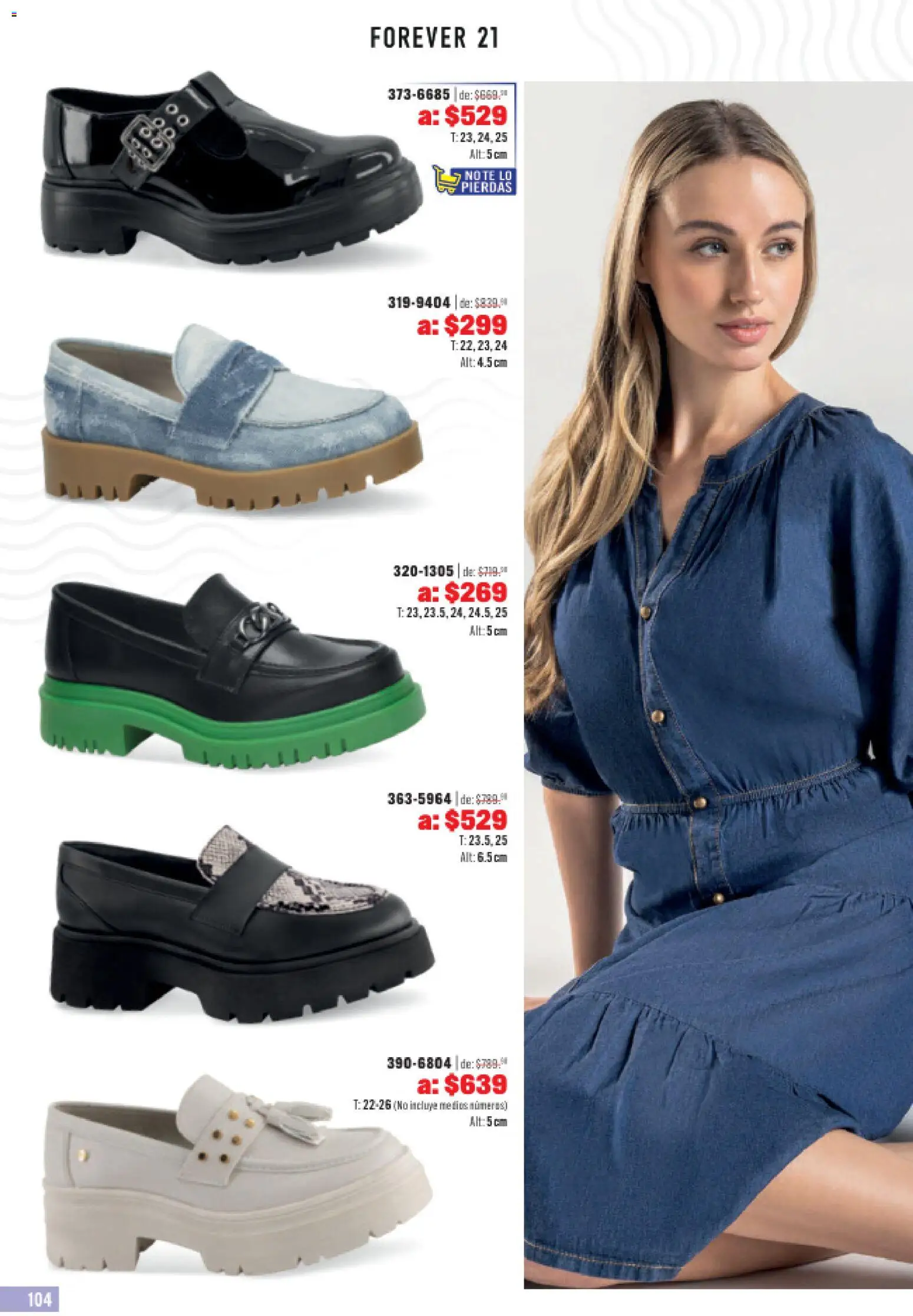 Nuevas ofertas de Andrea válidas en toda la República Mexicana desde el 31.05.2026. ¡Encuentra las mejores ofertas en Andrea catálogo Outlet! | Página: 104