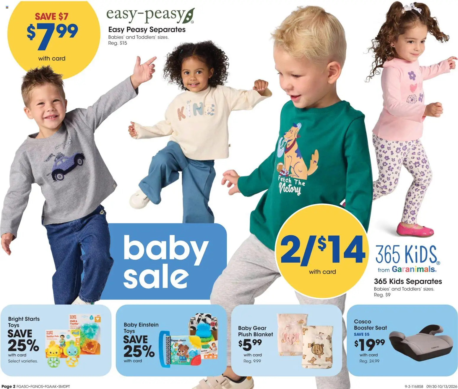 Fred Meyer Home & Apparel - valid from 09/30/2026 | Page: 2 | Products: Blanket, Toys