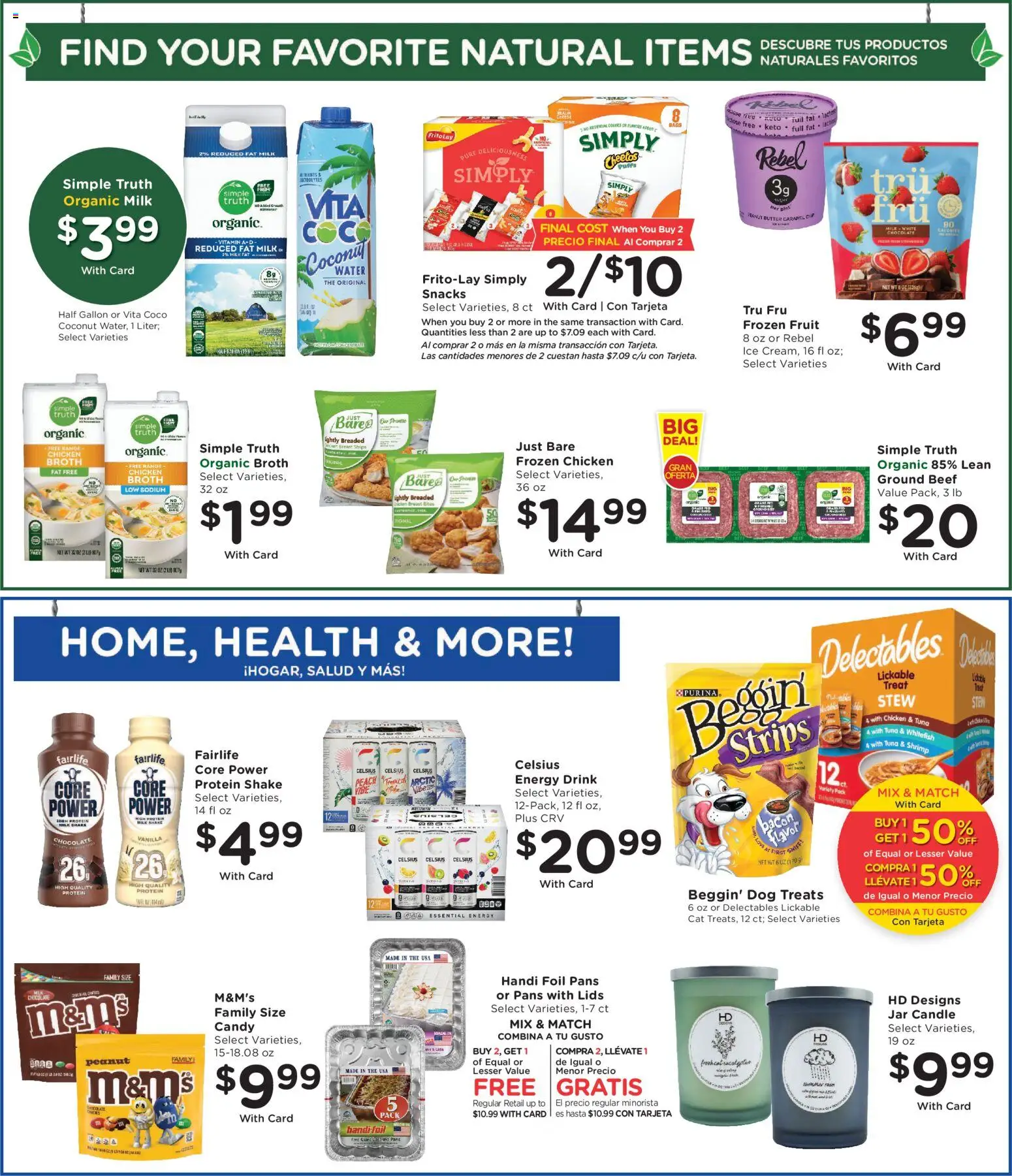 Ralphs Weekly Ad - valid from 08/26/2026 | Page: 10 | Products: Foil, Shrimp, Fruit, Peach