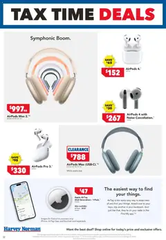 Preview of Harvey Norman Tax Time Deals - valid from 19/06/2026 | Page: 32 | Products: Slip, Accessories, Case