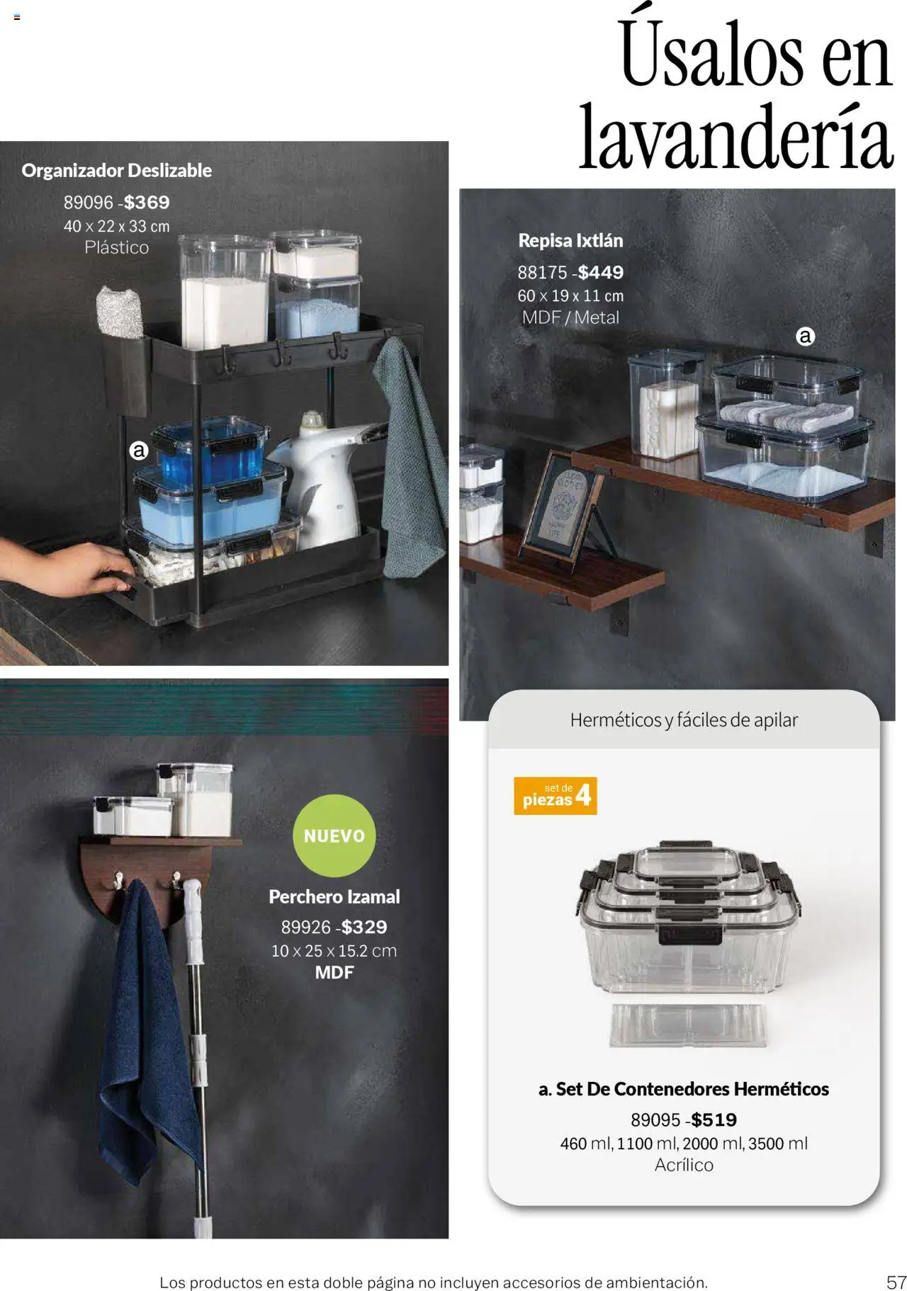 Nuevas ofertas de Vianney válidas en toda la República Mexicana desde el 05/09/2025. ¡Encuentra las mejores ofertas en Vianney - Catálogo - Biasi! | Página: 59 | Productos: Repisa, Organizador, Perchero