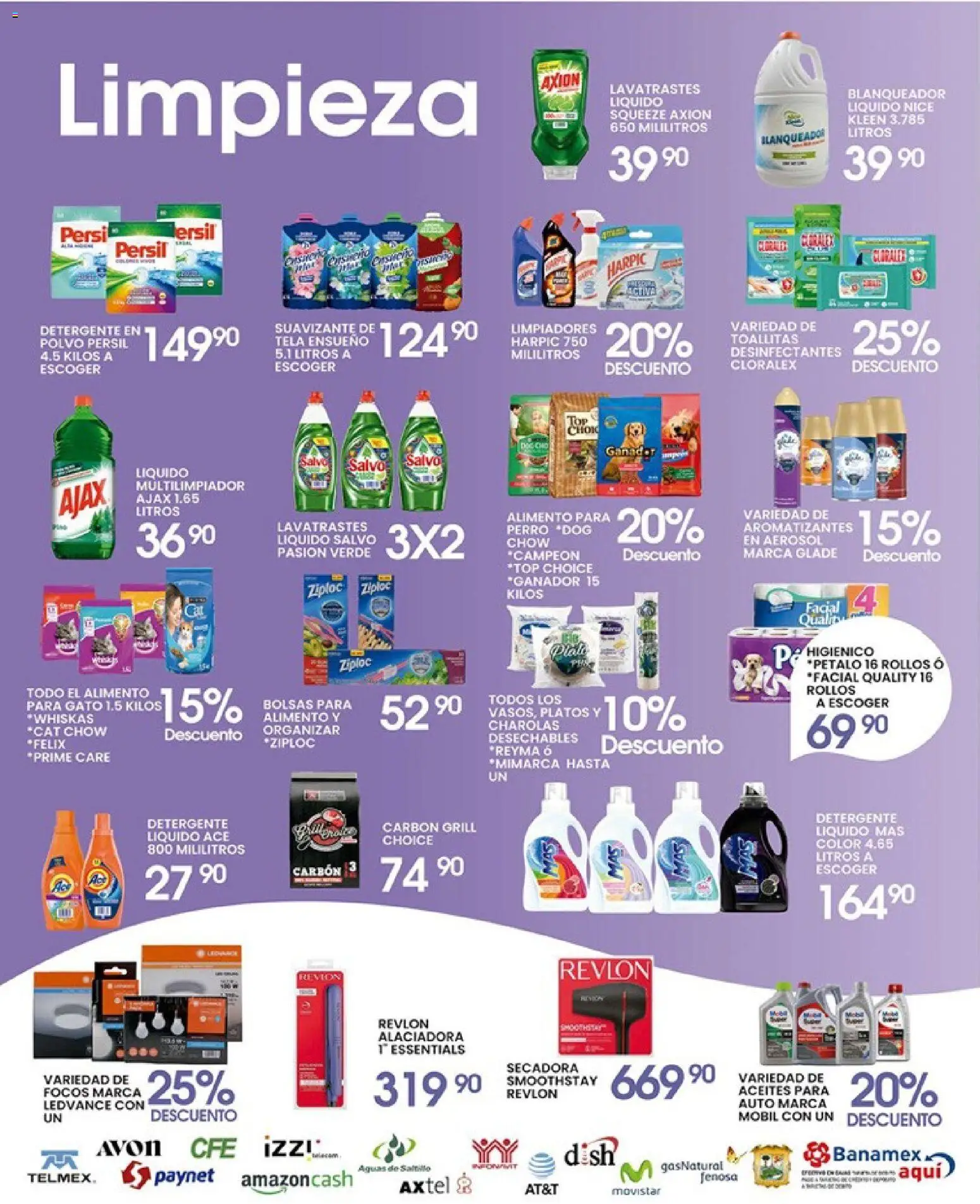 Nuevas ofertas de Alsuper válidas en toda la República Mexicana desde el 08.05.2026. ¡Encuentra las mejores ofertas en Alsuper folleto Saltillo! | Página: 5 | Productos: Detergente, Secadora, Top, Polvo