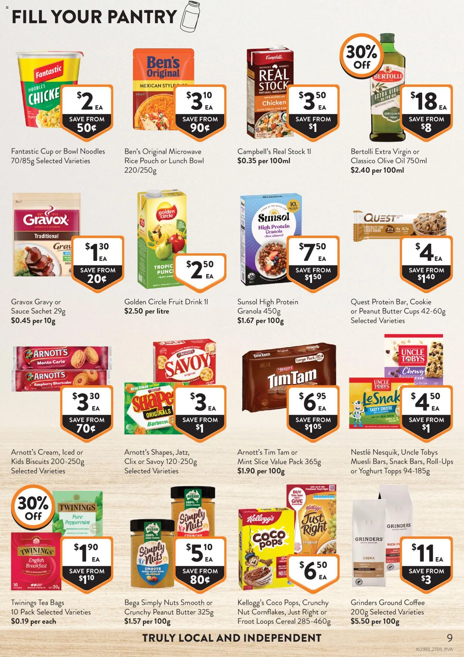 Foodworks catalogue - valid from 25.05.2026 | Page: 9 | Products: Butter, Yoghurt, Chocolate, Olive oil