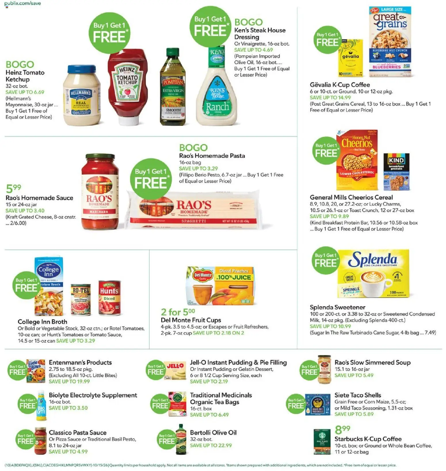 Publix Weekly Ad - valid from 10/14/2026 | Page: 10