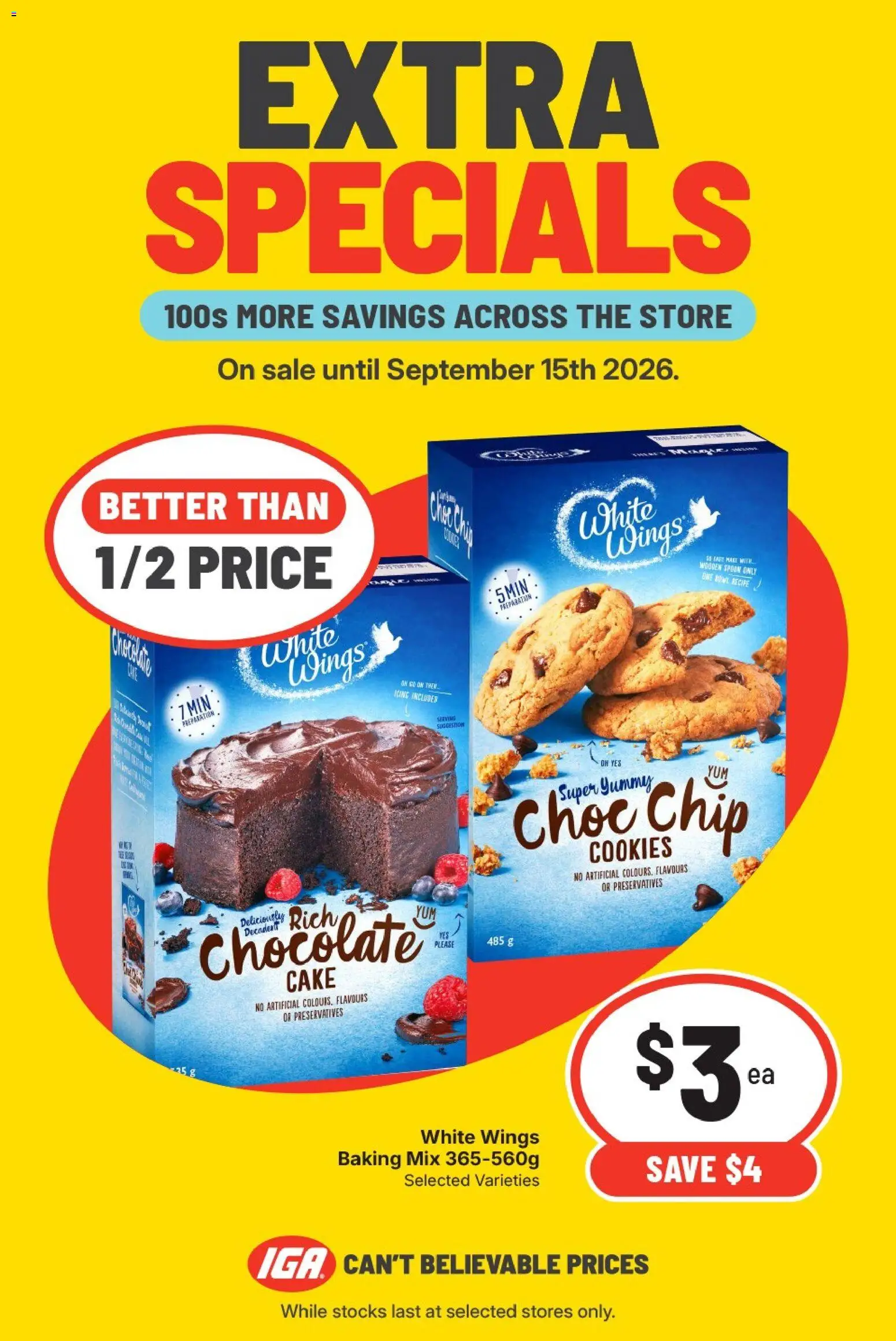 IGA catalogue - valid from 09/09/2026 | Page: 2 | Products: Water, Sugar, Lime, Sprite