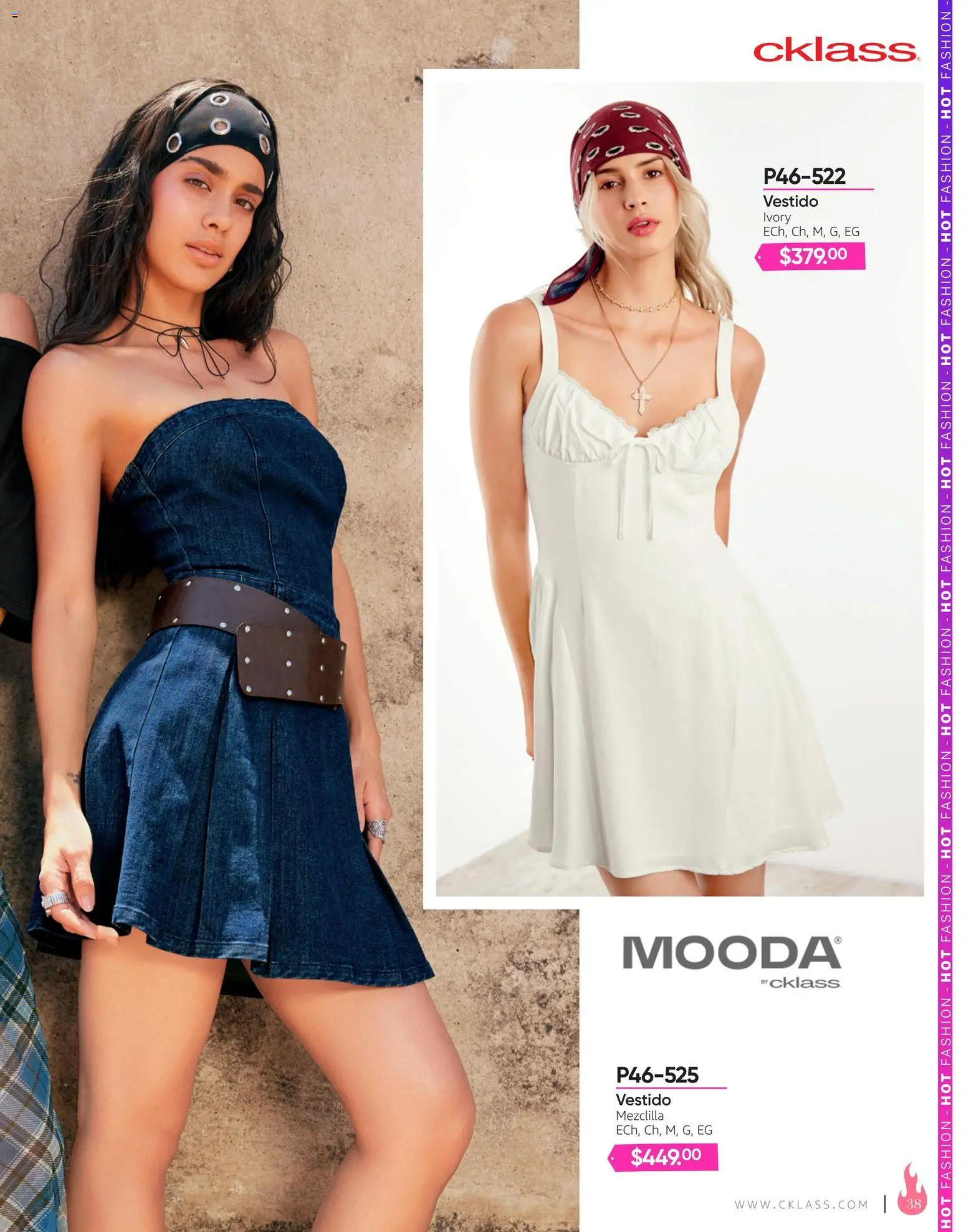 Nuevas ofertas de Cklass válidas en toda la República Mexicana desde el 03/08/2026. ¡Encuentra las mejores ofertas en Cklass catálogo Hot Fashion Calzado! | Página: 151 | Productos: Vestido