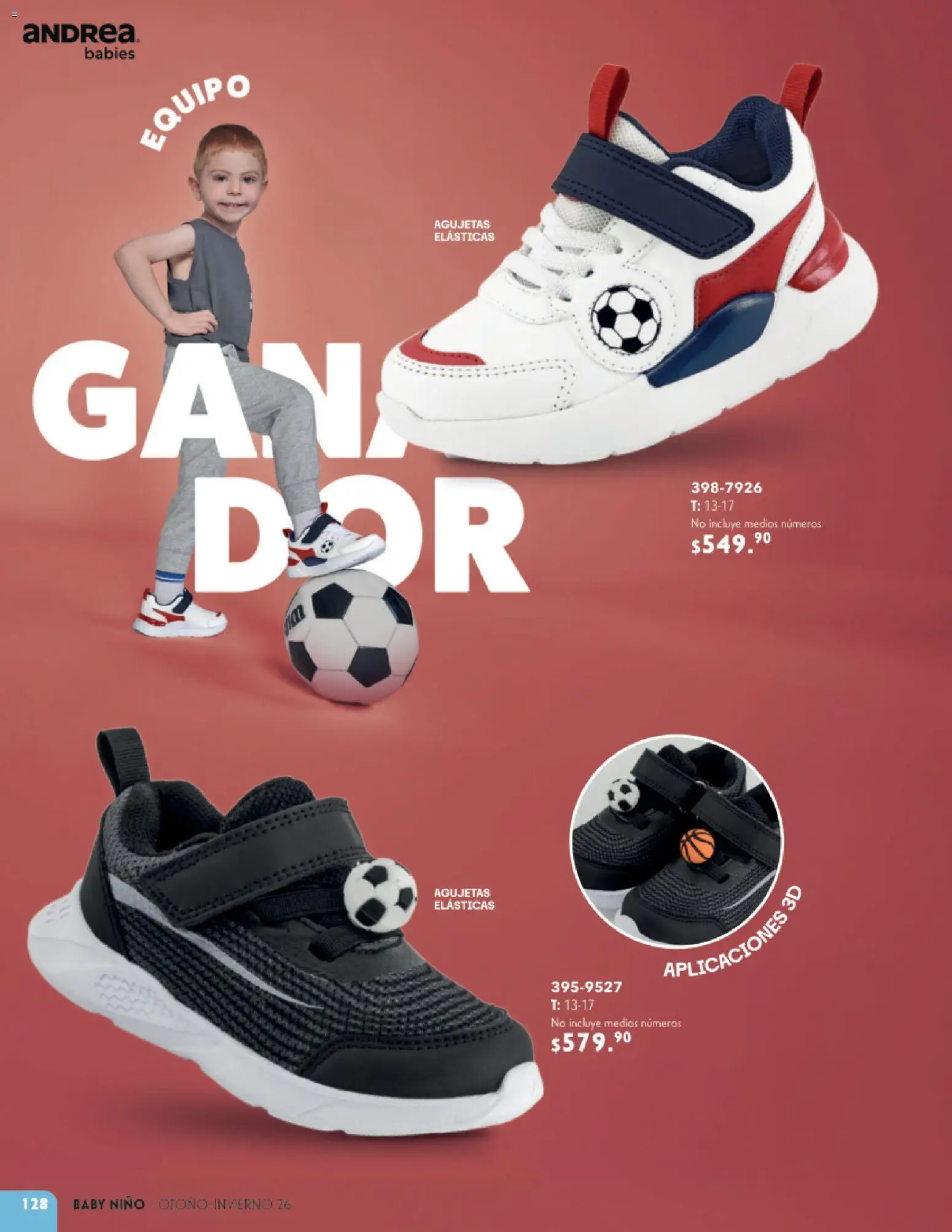Nuevas ofertas de Andrea válidas en toda la República Mexicana desde el 23/08/2026. ¡Encuentra las mejores ofertas en Andrea catálogo Infantil Baby! | Página: 46