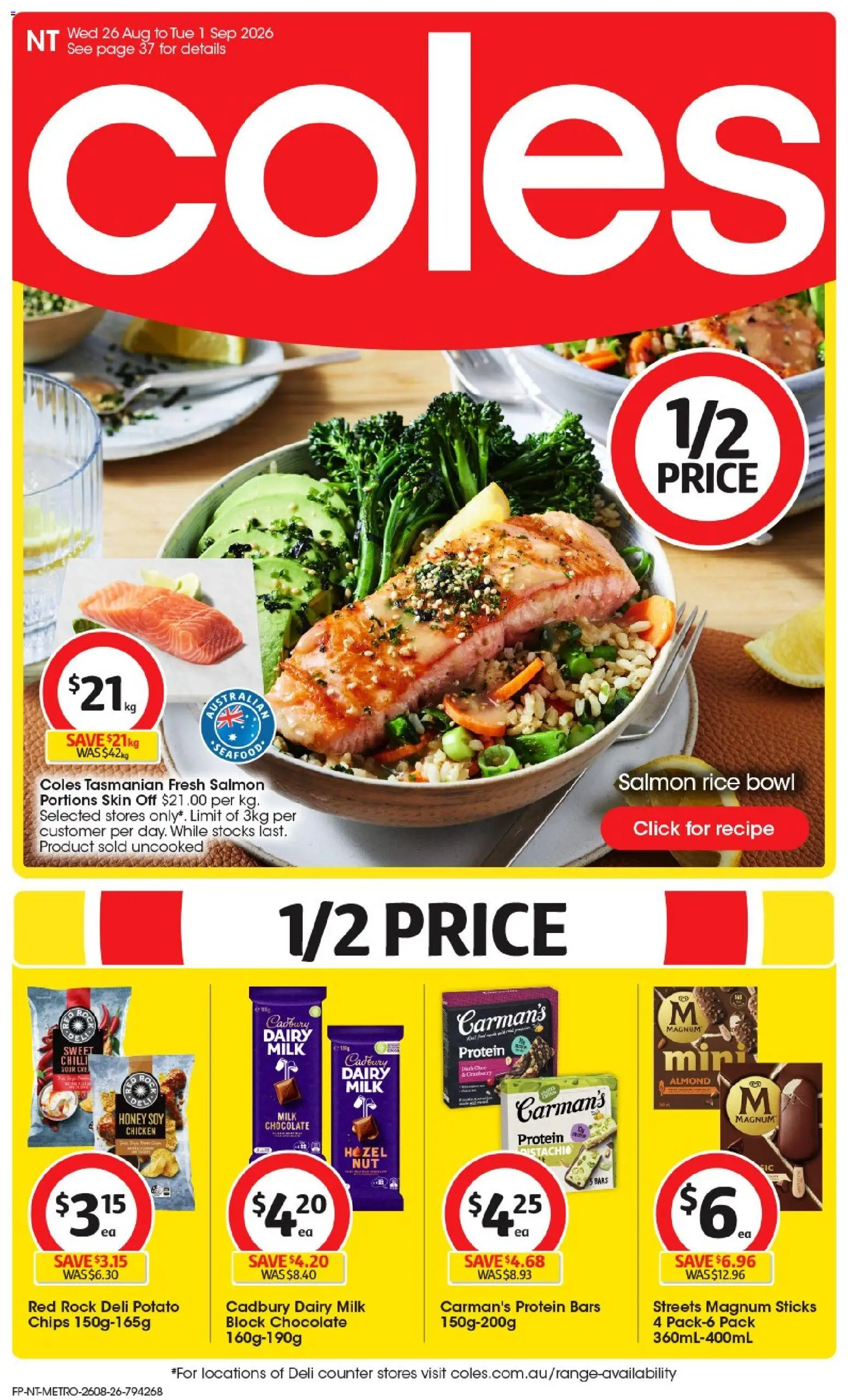 Coles catalogue - valid from 26/08/2026 | Page: 1