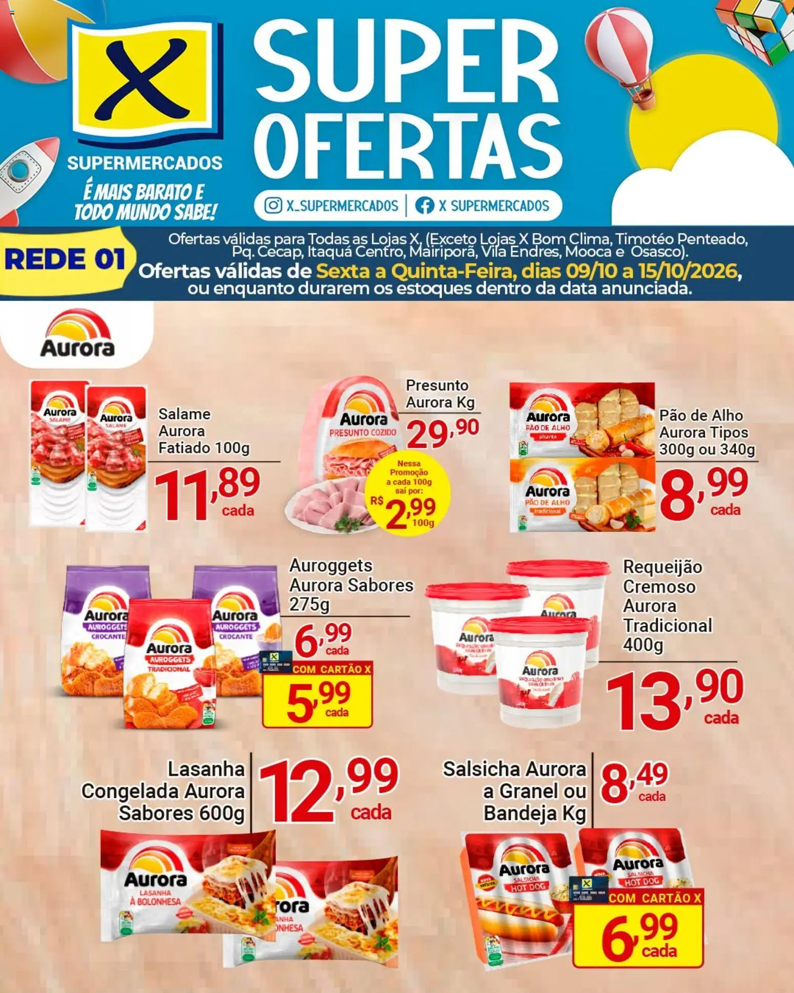 X Supermercados Folheto - válido de 09/10/2026 | Página: 8