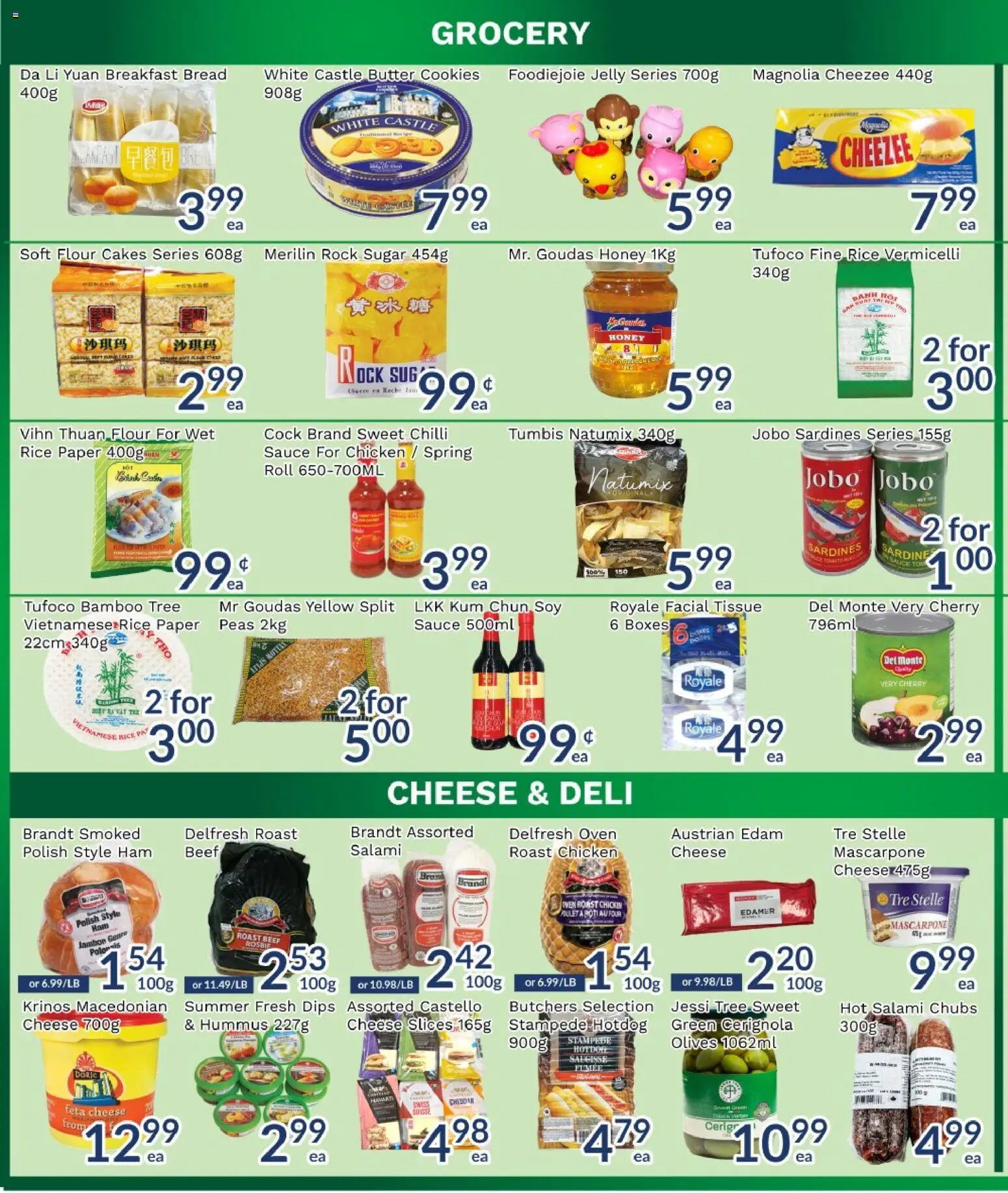 Oceans flyer valid from 06.03.2026 | Page: 4 | Products: Rice, Oven, Bread, Salami