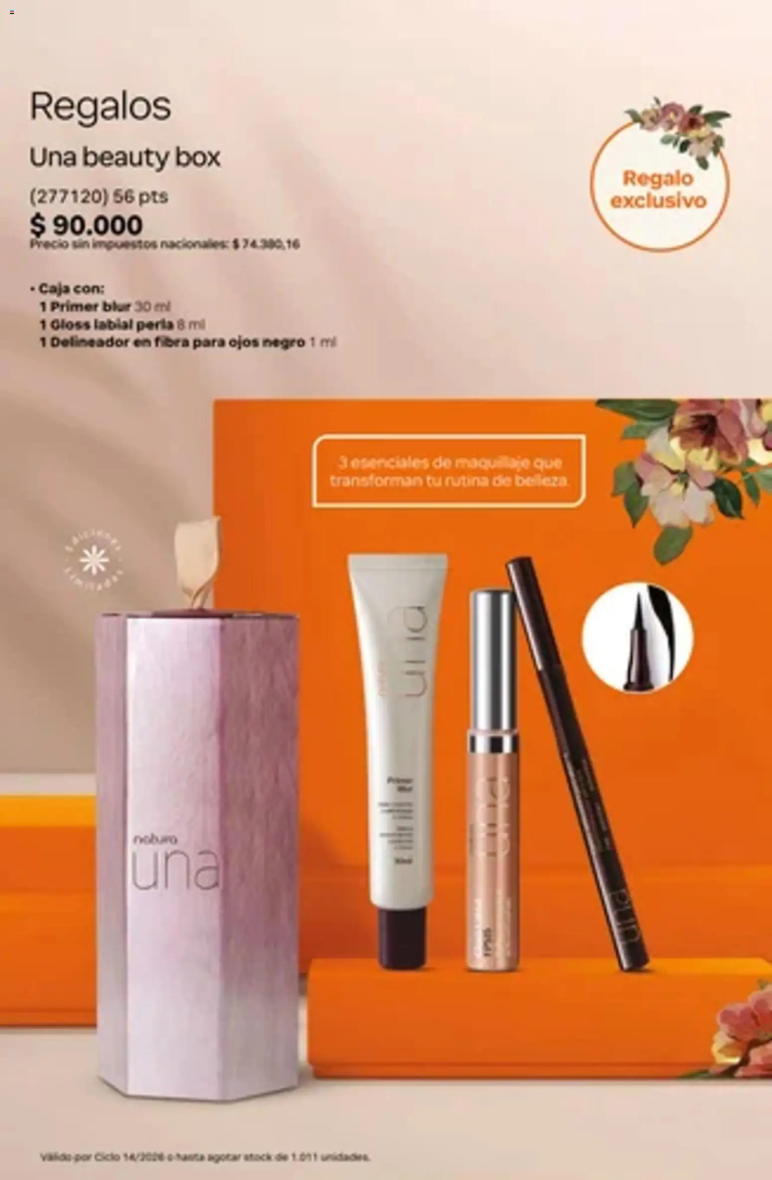 Catálogo Natura Ciclo 14 │ válido desde el 01/10/2026 | Página: 12 | Productos: Caja, Maquillaje, Delineador