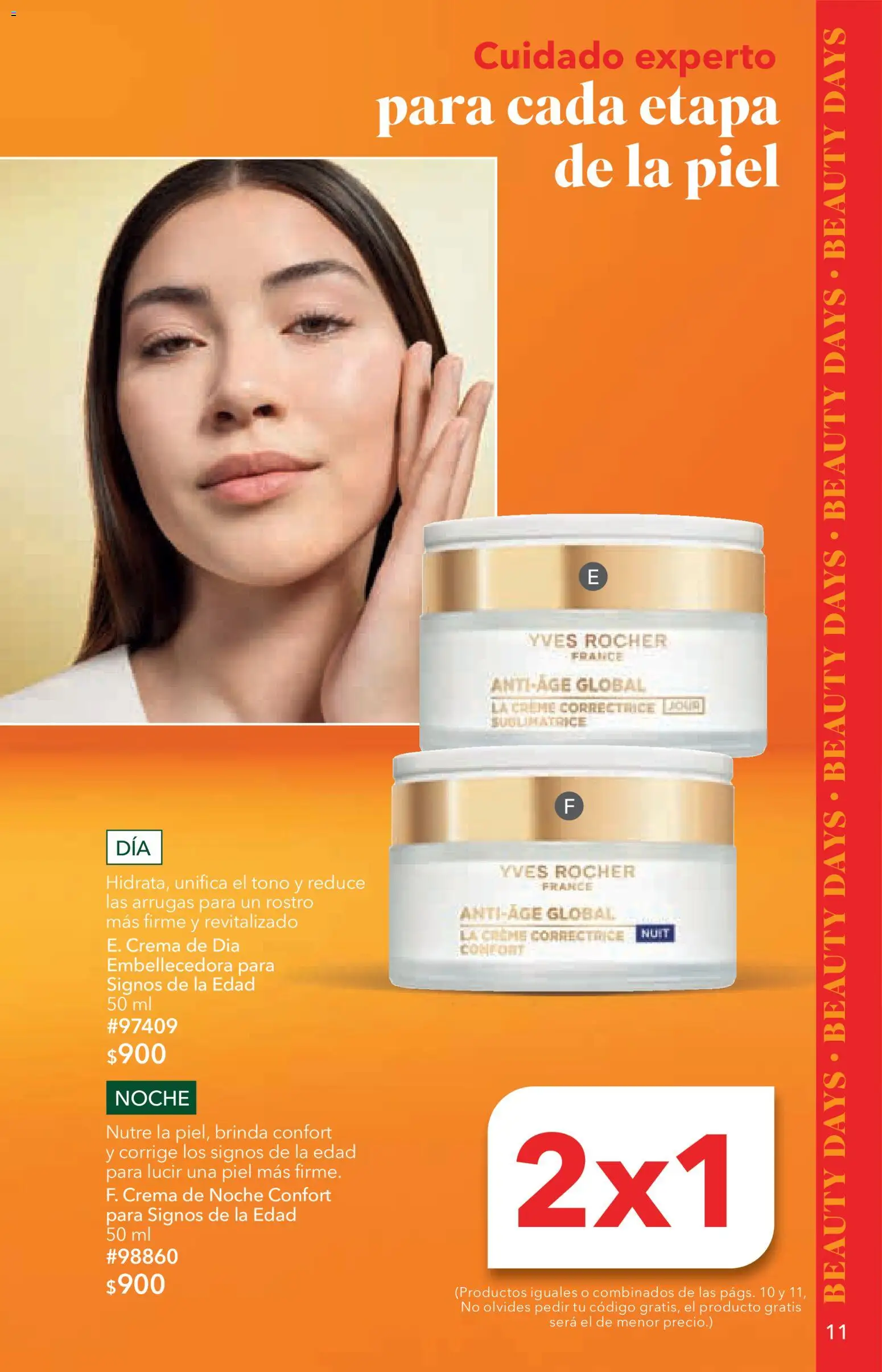 Nuevas ofertas de Yves Rocher válidas en toda la República Mexicana desde el 14/07/2026. ¡Encuentra las mejores ofertas en Yves Rocher campaña 10 2026! | Página: 11 | Productos: Crema