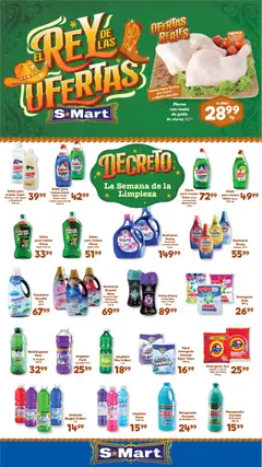Vista previa de S-Mart folleto Ofertas de feria Monterrey, nuevo folleto de la tienda, válido en México a partir del 29.05.2026