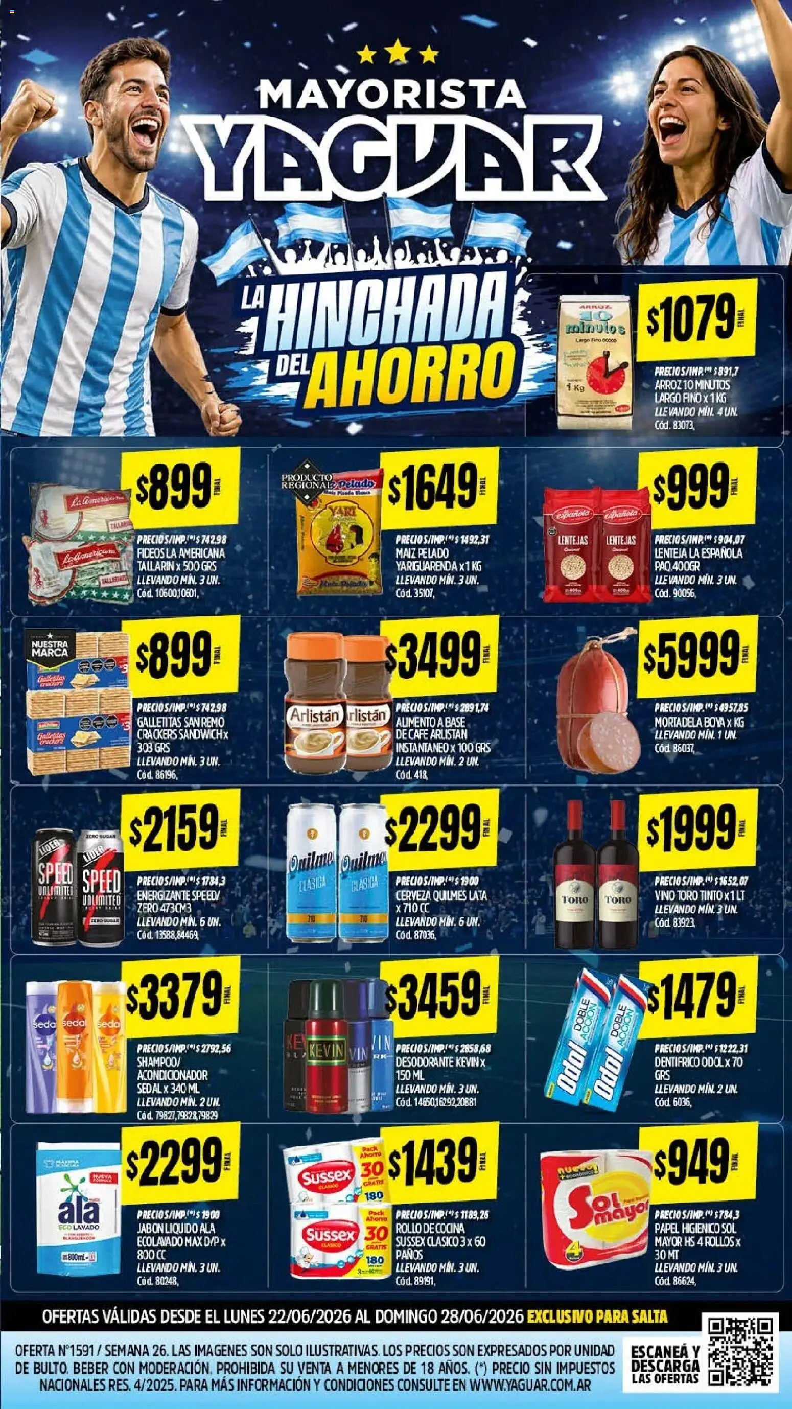Yaguar - Oferta Semanal Salta │ válido desde el 22/06/2026 | Página: 2
