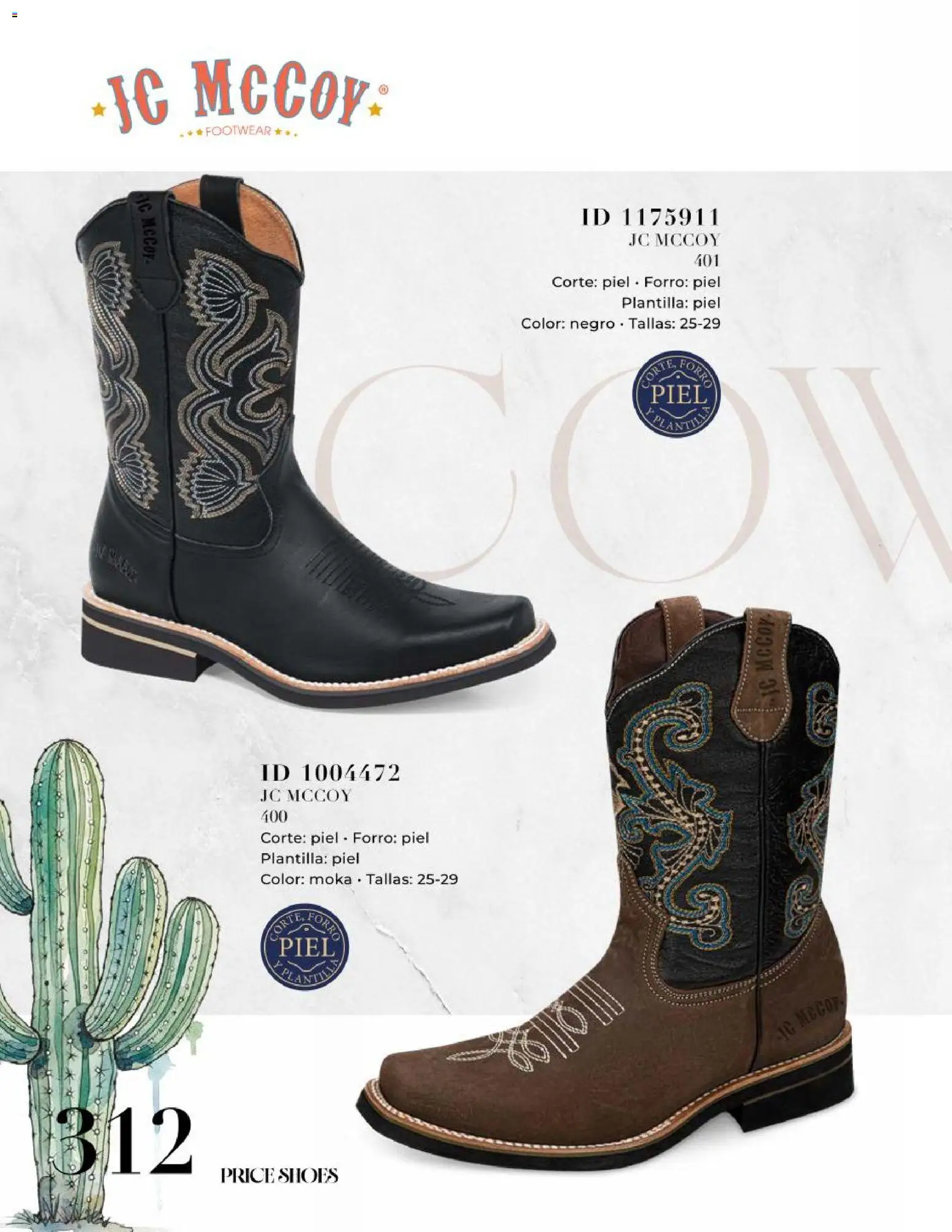 Nuevas ofertas de Price Shoes válidas en toda la República Mexicana desde el 14.05.2026. ¡Encuentra las mejores ofertas en Price Shoes catálogo Caballeros! | Página: 312