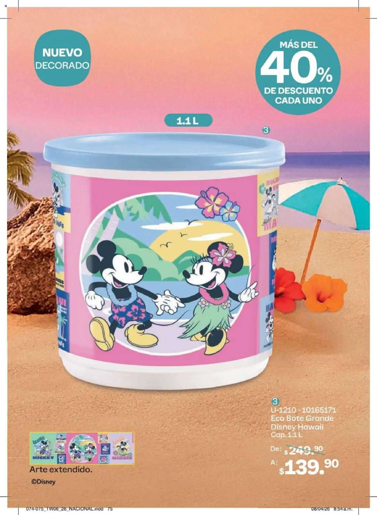 Nuevas ofertas de Tupperware válidas en toda la República Mexicana desde el 18/05/2026. ¡Encuentra las mejores ofertas en Tupperware catálogo! | Página: 75