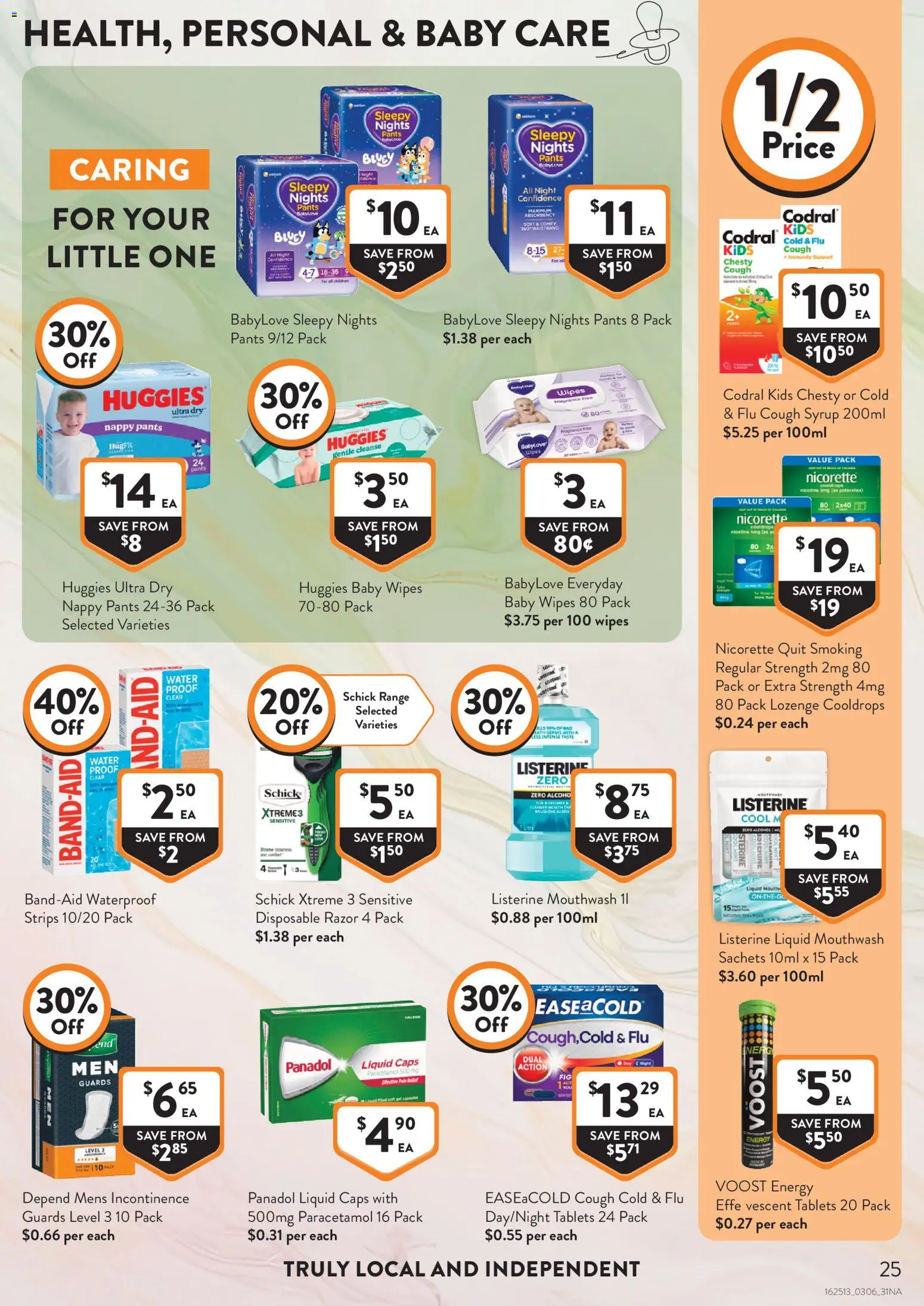 Foodworks catalogue - valid from 03.06.2026 | Page: 25 | Products: Fragrance, Razor, Quit smoking, Tablets