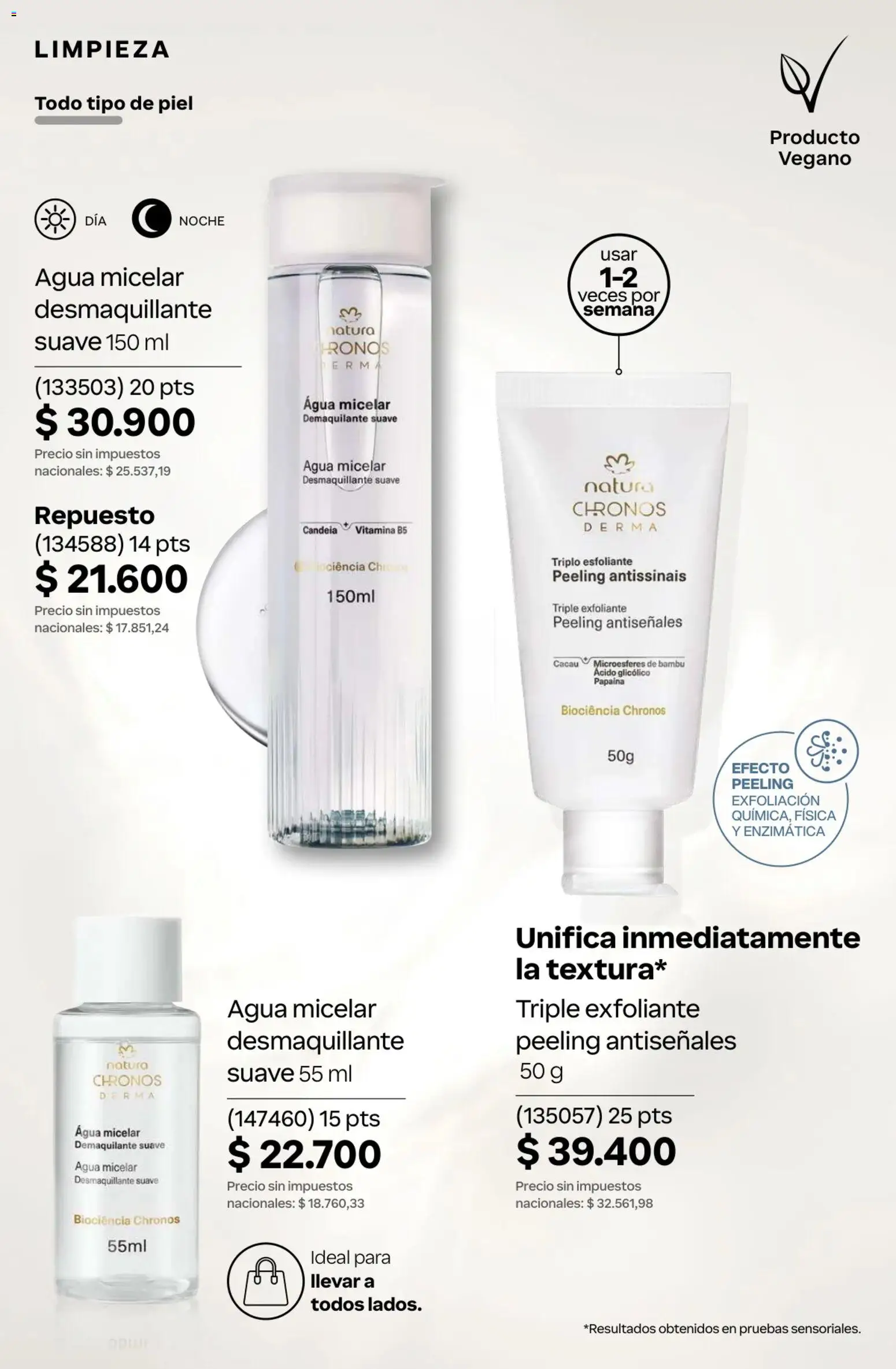 Catálogo Natura Ciclo 10 │ válido desde el 30/06/2026 | Página: 178 | Productos: Desmaquillante, Agua