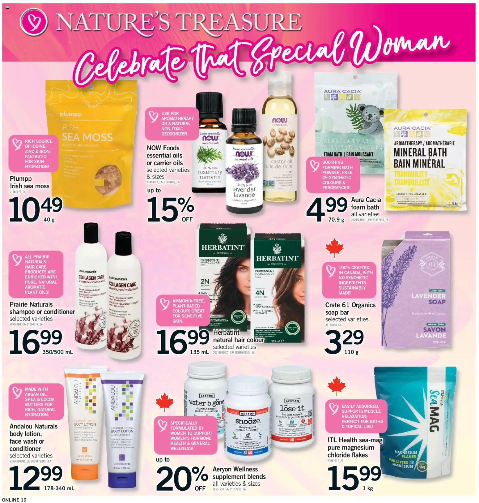 Fortinos flyer valid from 07.05.2026 | Page: 19 | Products: Face wash, Body lotion, Soap, Oil