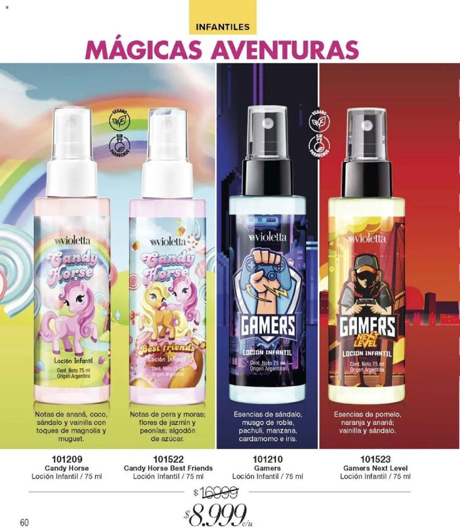 Violetta - Violetta Cosméticos │ válido desde el 09.03.2026 | Página: 423 | Productos: Algodón, Pera, Loción, Manzana