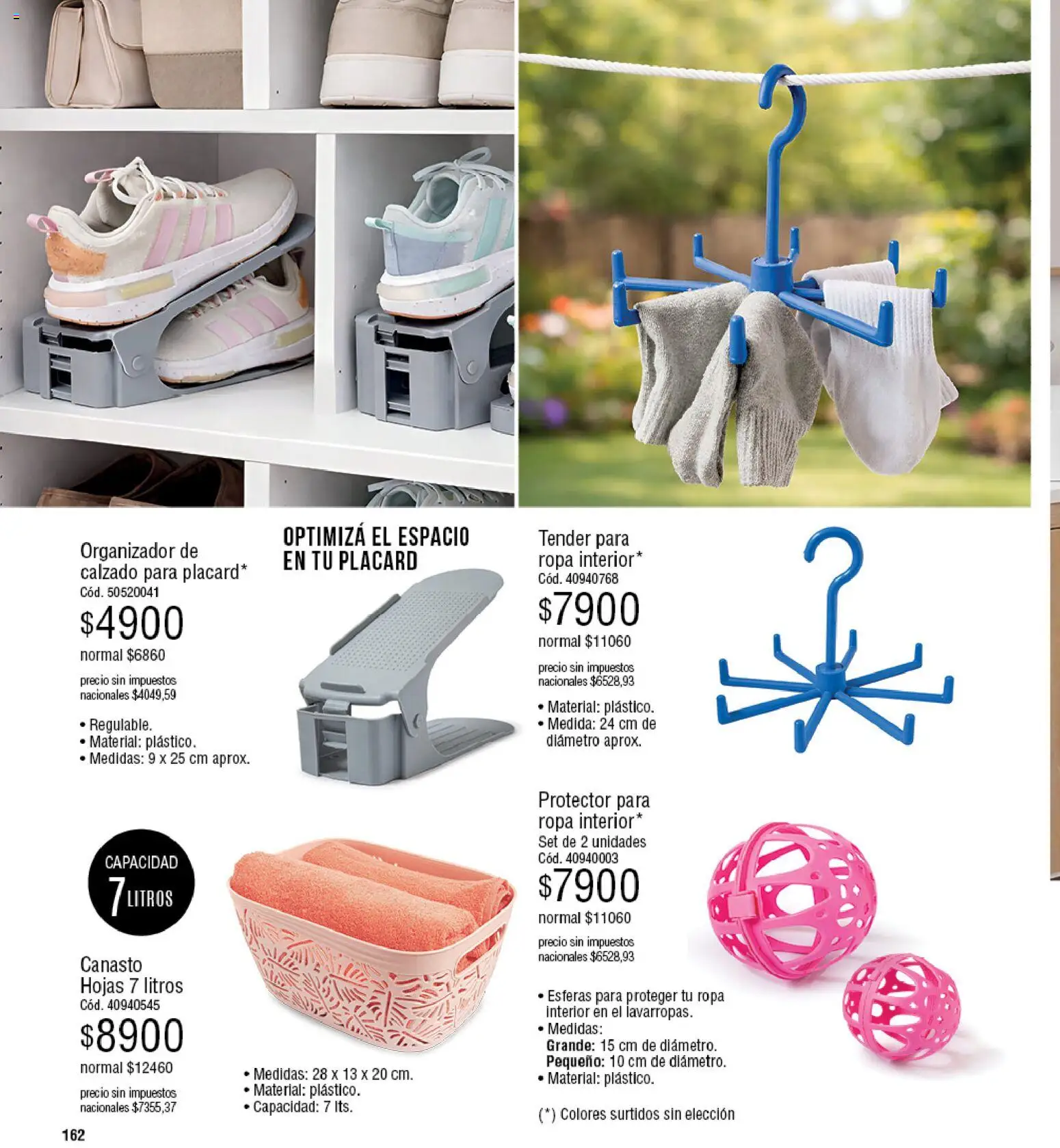 Millanel - Catálogo │ válido desde el 20/07/2026 | Página: 186 | Productos: Organizador, Placard, Tender, Ropa