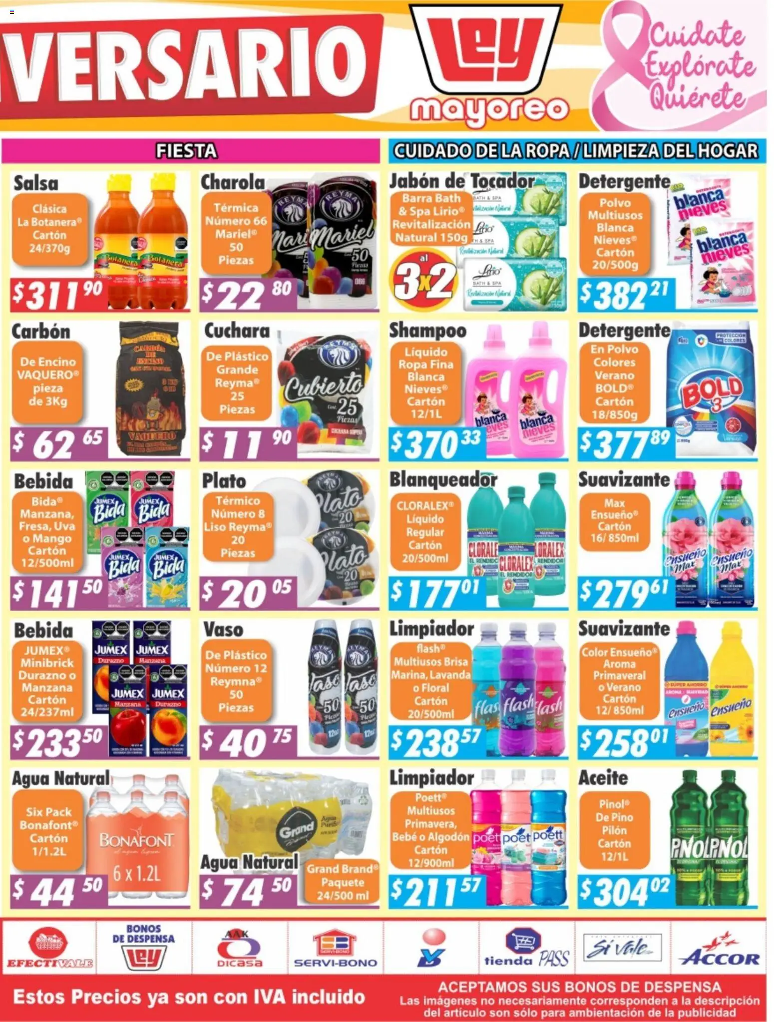 Nuevas ofertas de Casa Ley válidas en toda la República Mexicana desde el 19/10/2026. ¡Encuentra las mejores ofertas en Casa Ley folleto Frontera! | Página: 6