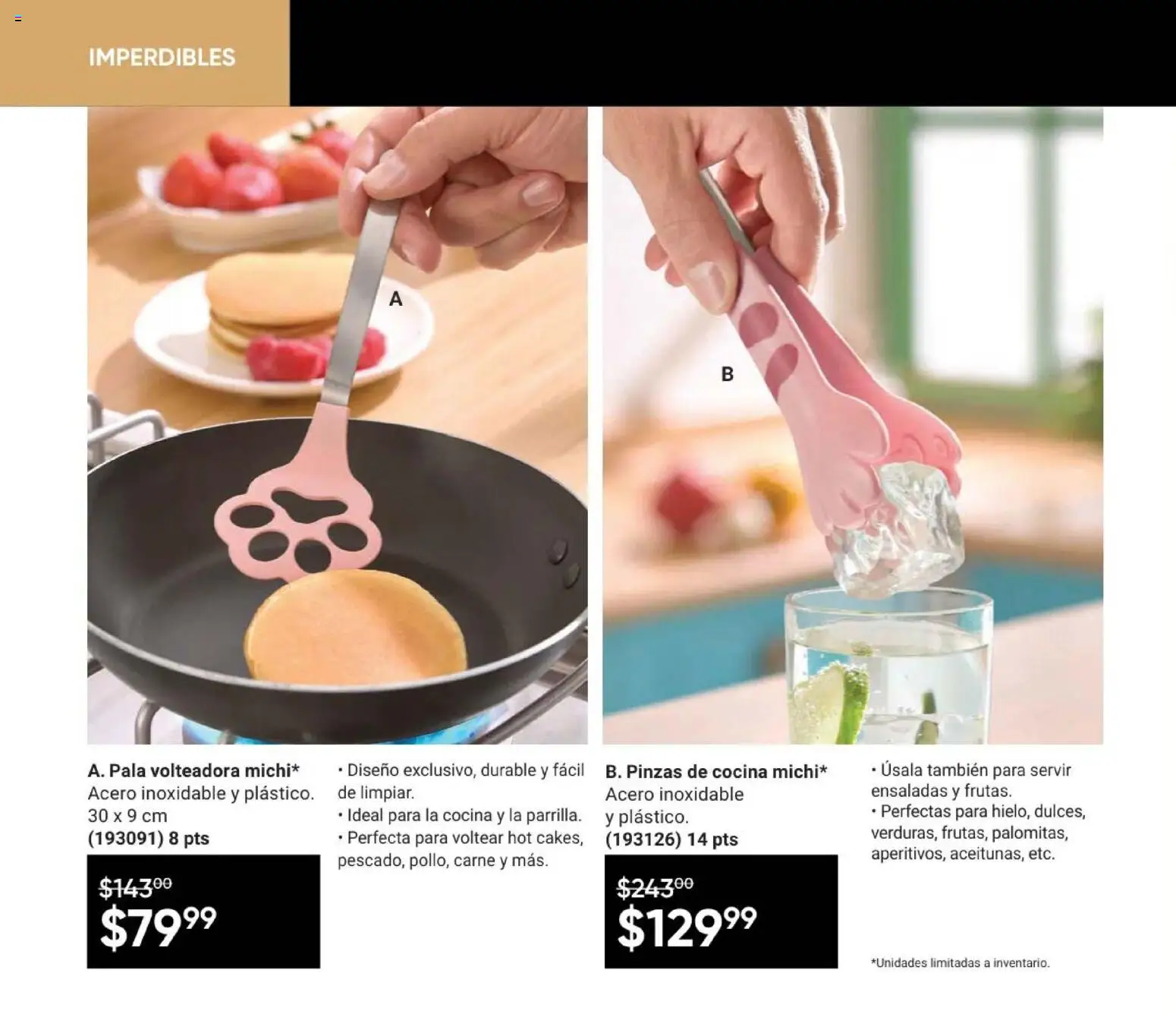 Nuevas ofertas de AVON válidas en toda la República Mexicana desde el 24.04.2026. ¡Encuentra las mejores ofertas en AVON Casa & Estilo 7 2026! | Página: 172 | Productos: Pala, Cocina