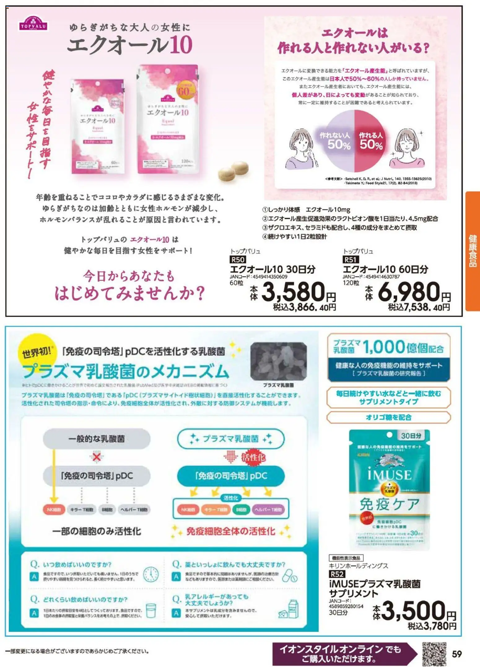 {H1} | ページ: 59 | 製品: サプリメント
