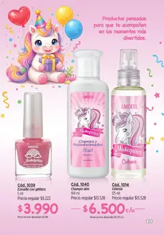 Vista previa Amodil - Campaña 10 válido desde el 01/06/2026 | Página: 99 | Productos: Champú, Acondicionador, Té