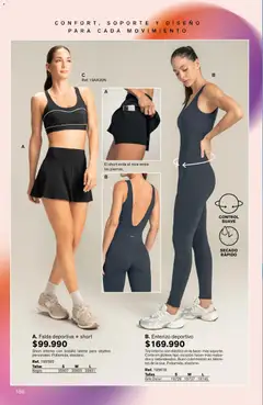 Leonisa catálogo -  Vista previa de la revista de la tienda Leonisa valido desde el 04.06.2026 | Página: 168 | Productos: Falda, Short, Top, Enterizo