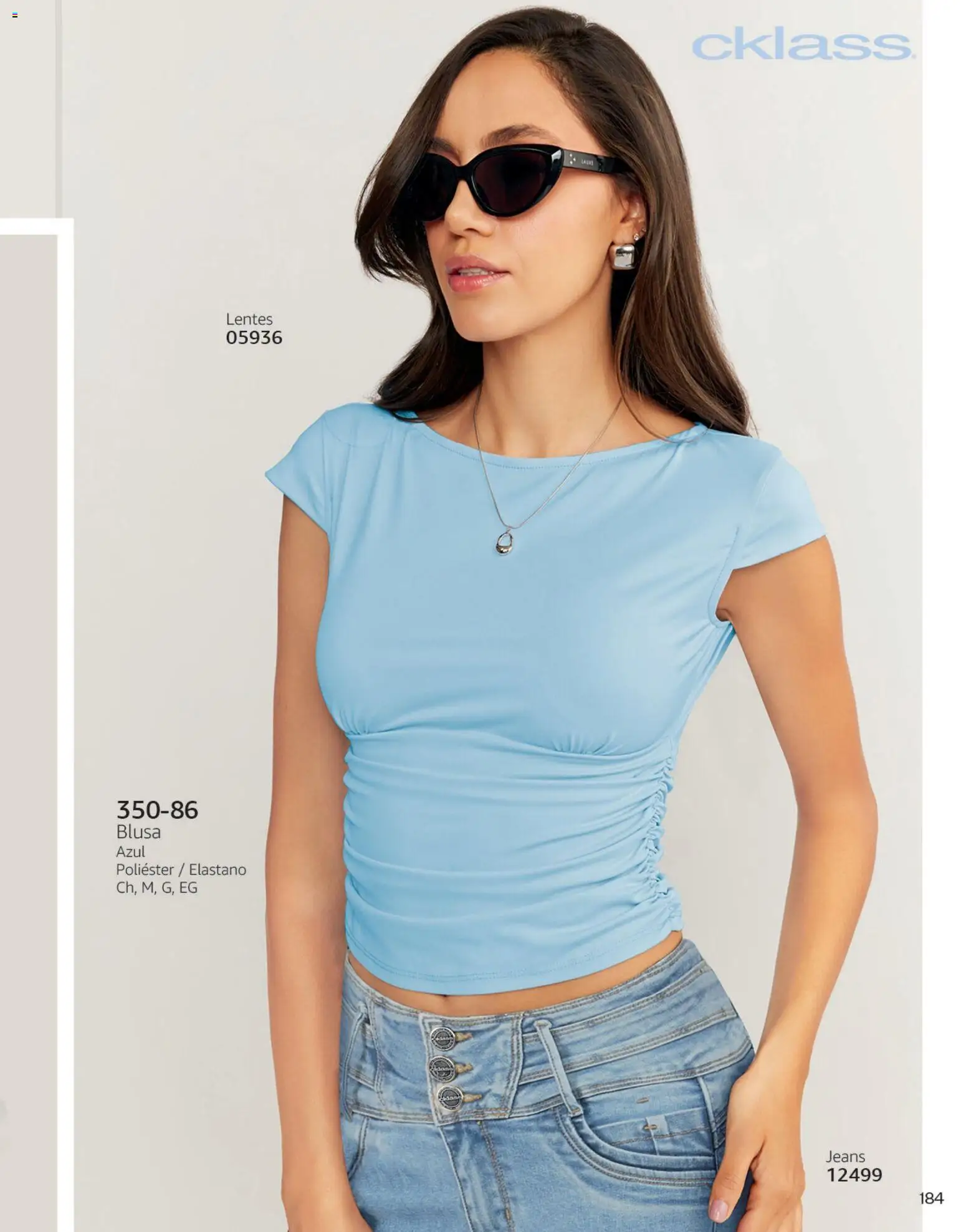 Nuevas ofertas de Cklass válidas en toda la República Mexicana desde el 08/07/2026. ¡Encuentra las mejores ofertas en Cklass catálogo Secrets! | Página: 224 | Productos: Blusa, Lentes