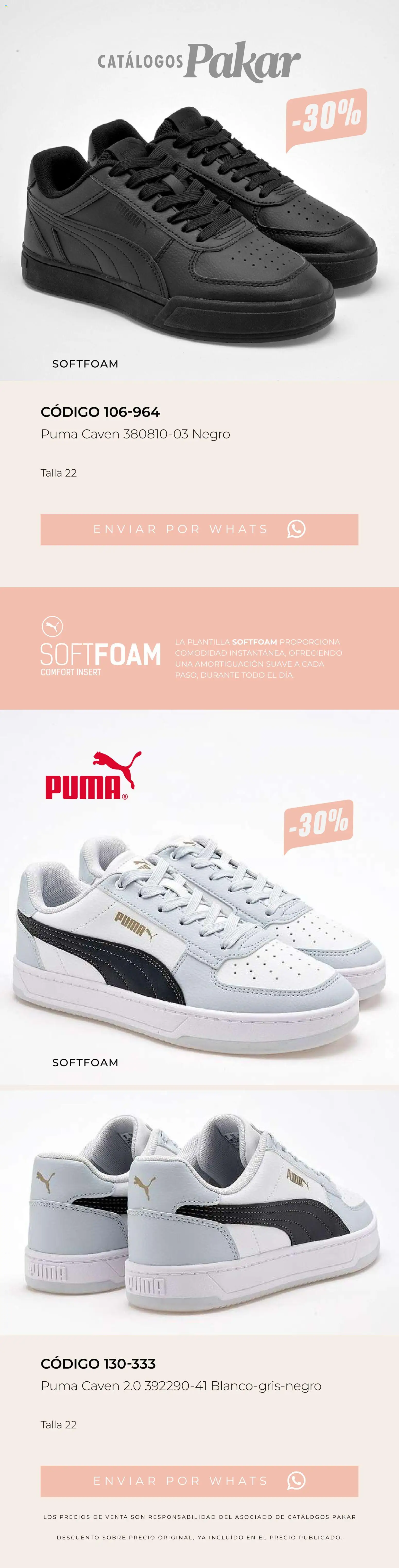Nuevas ofertas de SC Pakar válidas en toda la República Mexicana desde el 13.03.2026. ¡Encuentra las mejores ofertas en SC Pakar catálogo Últimos pares premium ! | Página: 85