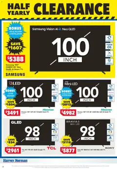 Preview of Harvey Norman Electrical Clearance - valid from 18/06/2026 | Page: 2 | Products: Accessories, Tv, Game