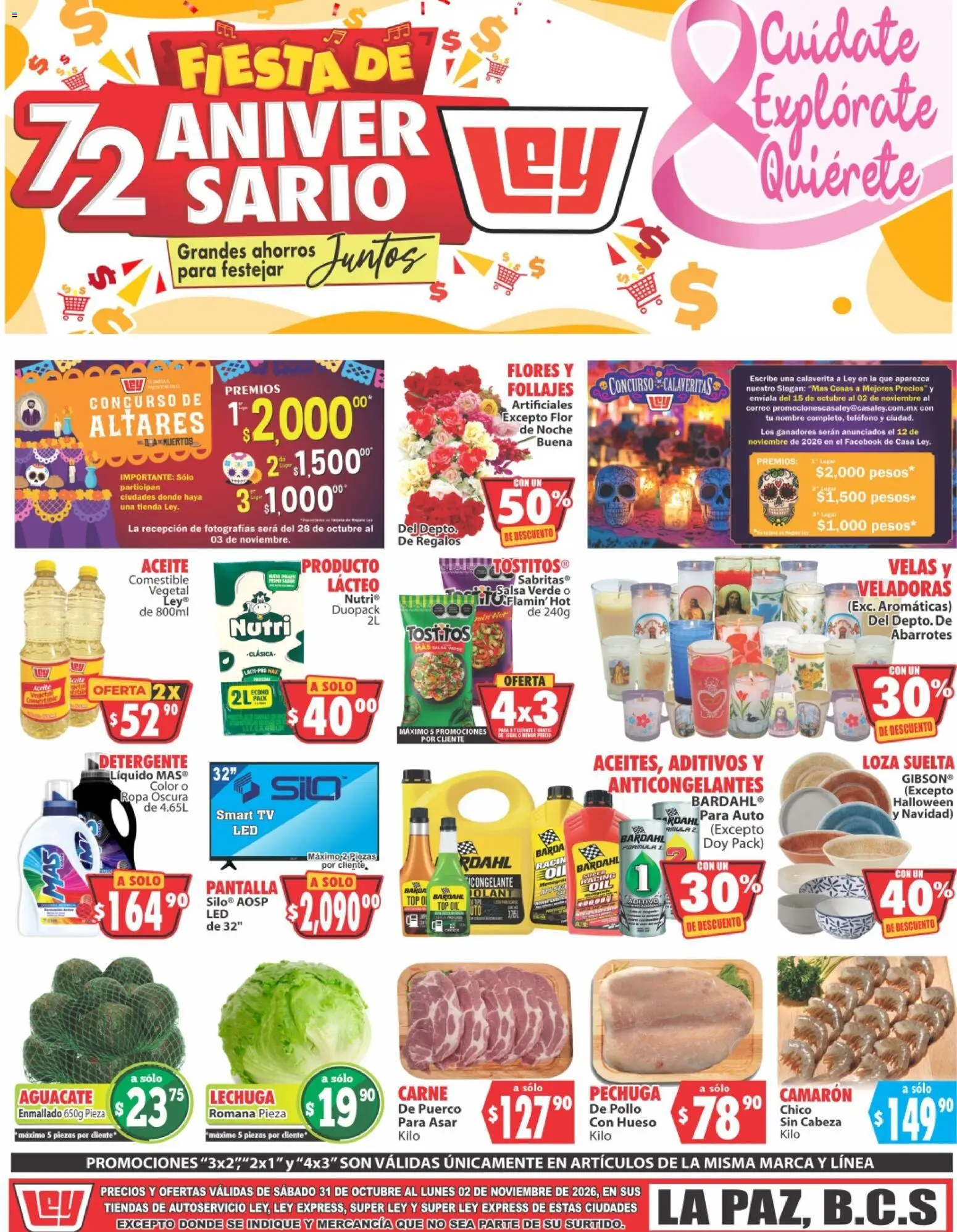 Nuevas ofertas de Casa Ley válidas en toda la República Mexicana desde el 31/10/2026. ¡Encuentra las mejores ofertas en Casa Ley folleto Autoservicio! | Página: 2