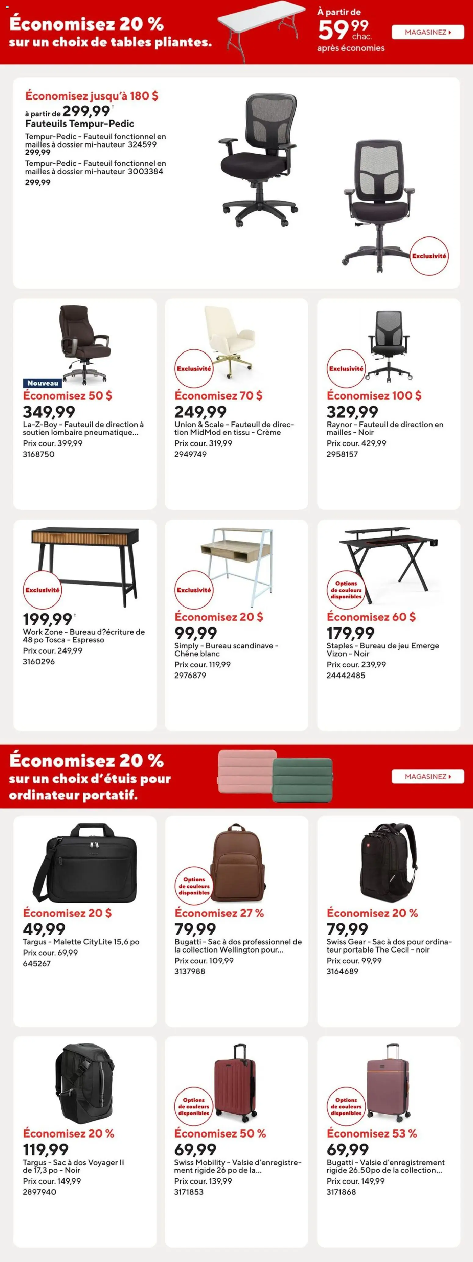 Staples flyer valid from Oct 30, 2026 | Page: 8