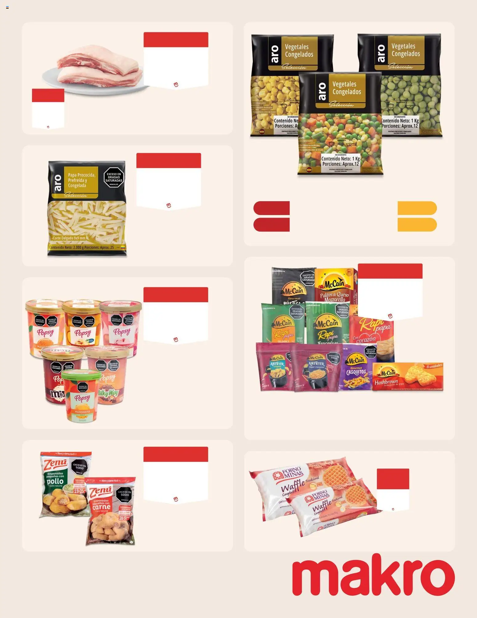 Makro revista - valida desde el 05.06.2026 | Página: 4 | Productos: Pollo, Papa, Queso