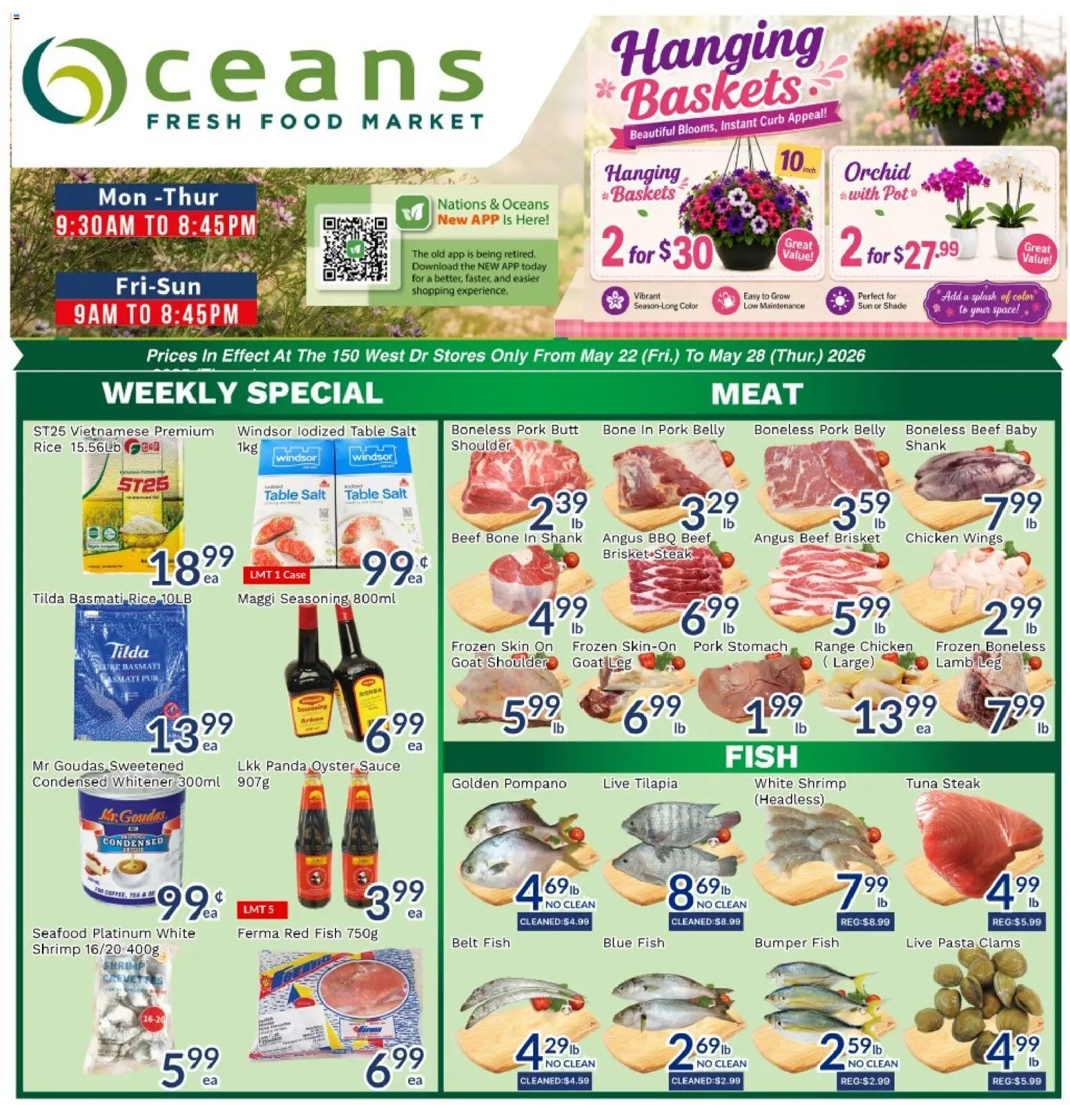 Oceans flyer valid from 22.05.2026 | Page: 1