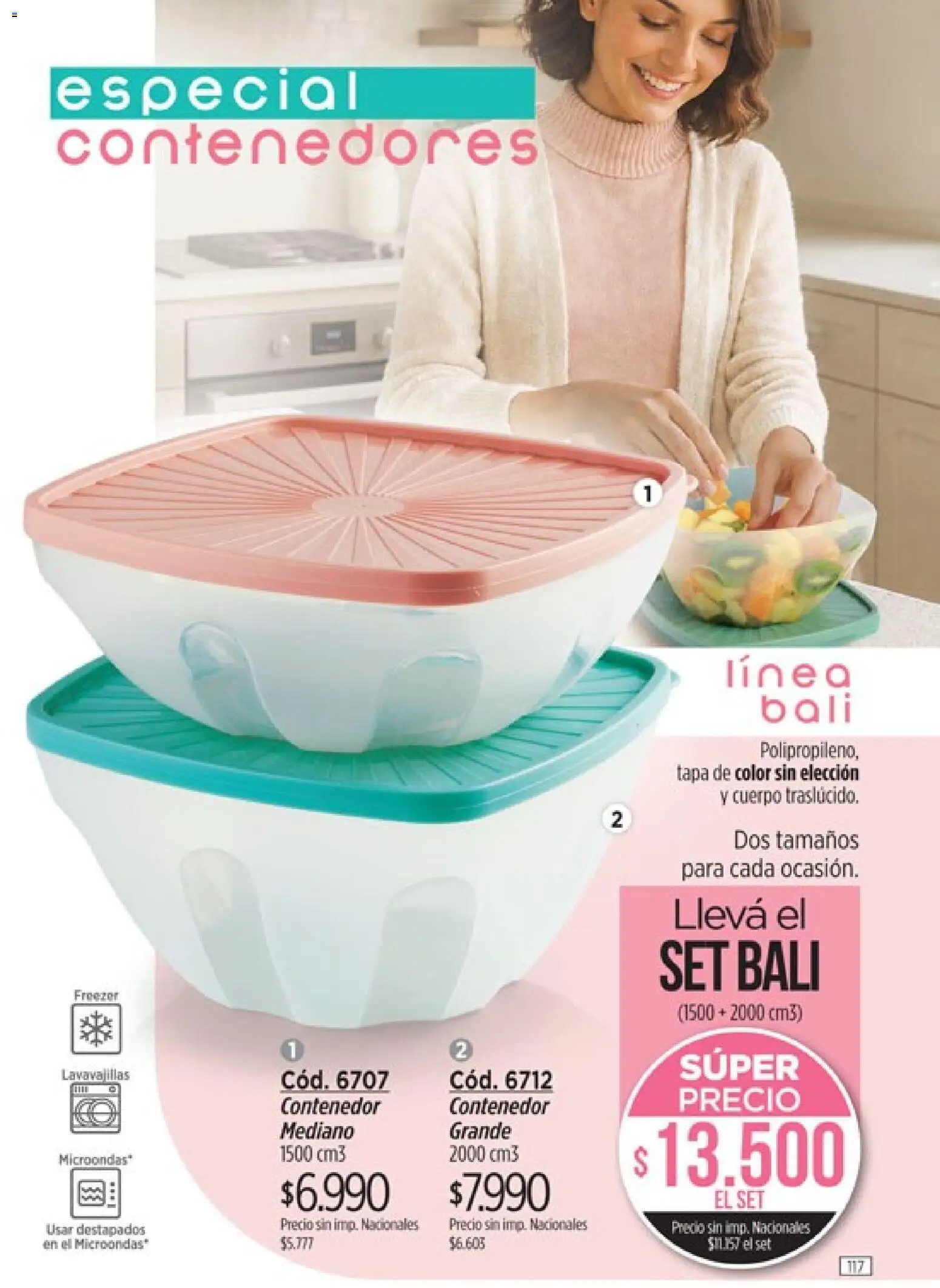 Catálogo Amodil Campaña 12 │ válido desde el 30/06/2026 | Página: 117 | Productos: Lavavajillas, Microondas, Freezer