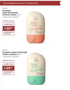 Catálogo Natura - Ciclo 13/2026 - Pré-Visualização do folheto da loja Natura, válido de 10/08/2026 | Página: 253 | Produtos: Protetor solar, Protetor solar facial