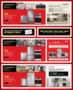 Preview of Visions weekly flyer / circulaire from shop Visions valid from Jul 3, 2026 | Page: 6 | Products: Refrigerator, Dishwasher