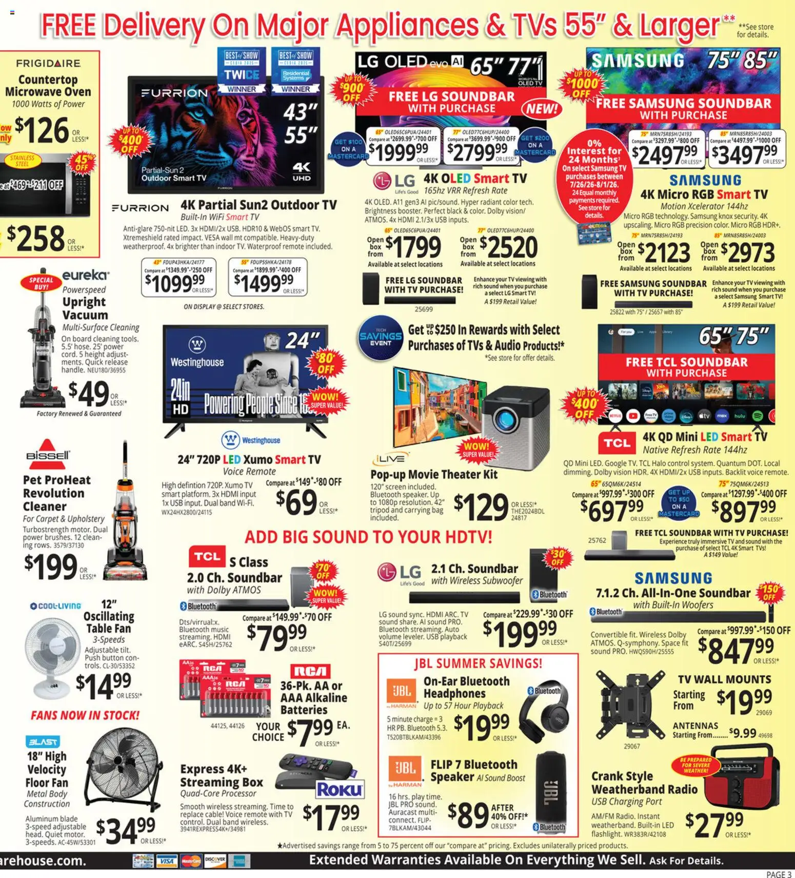 ABC Warehouse Weekly Ad - valid from 07/26/2026 | Page: 3