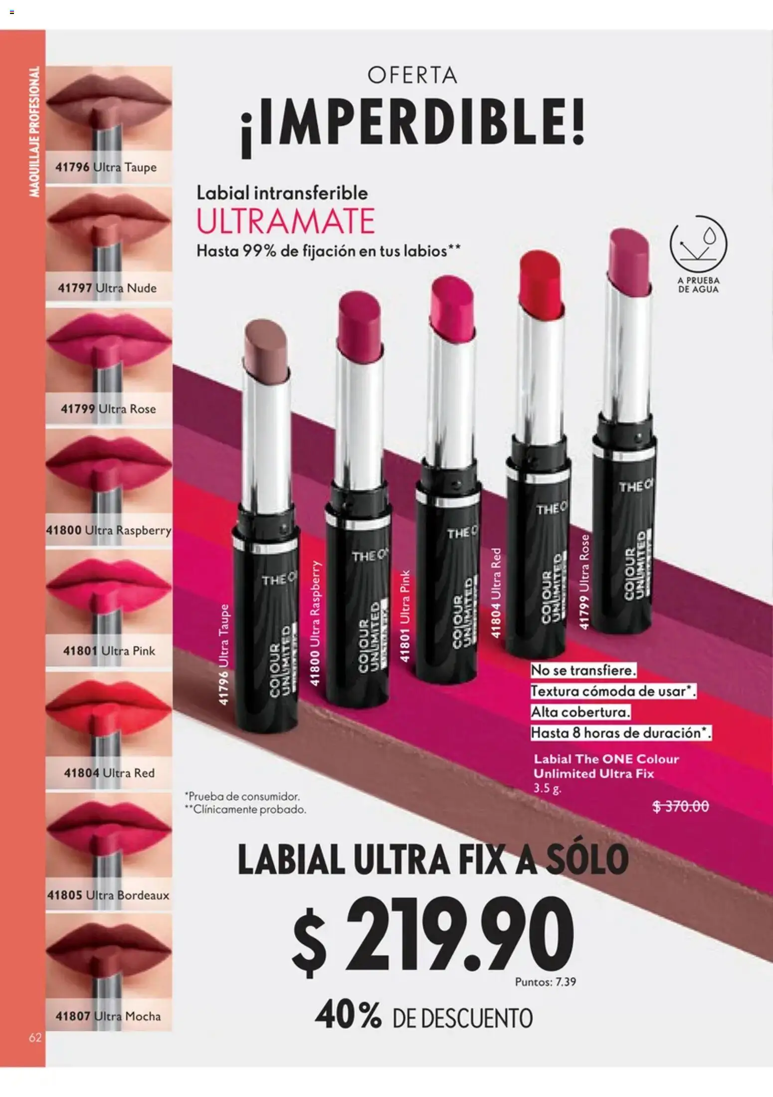 Nuevas ofertas de Oriflame válidas en toda la República Mexicana desde el 12/09/2026. ¡Encuentra las mejores ofertas en Oriflame campaña 13 2026! | Página: 62